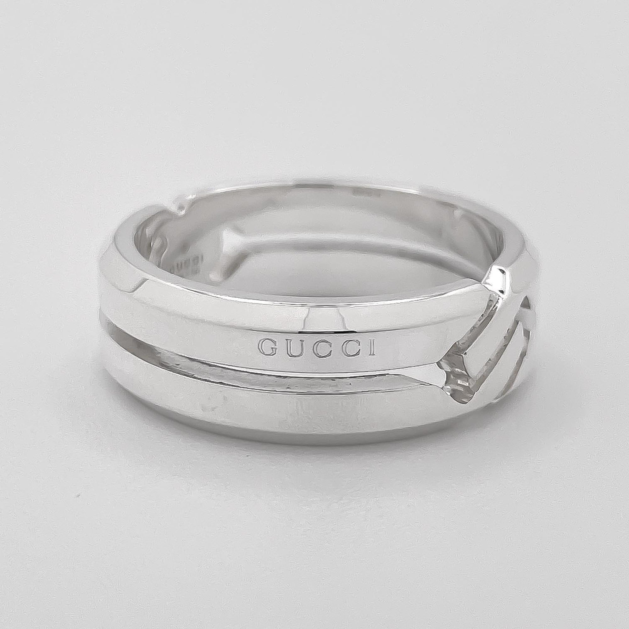Gucci Silver Silver 925 Band Ring (Pre-Owned)