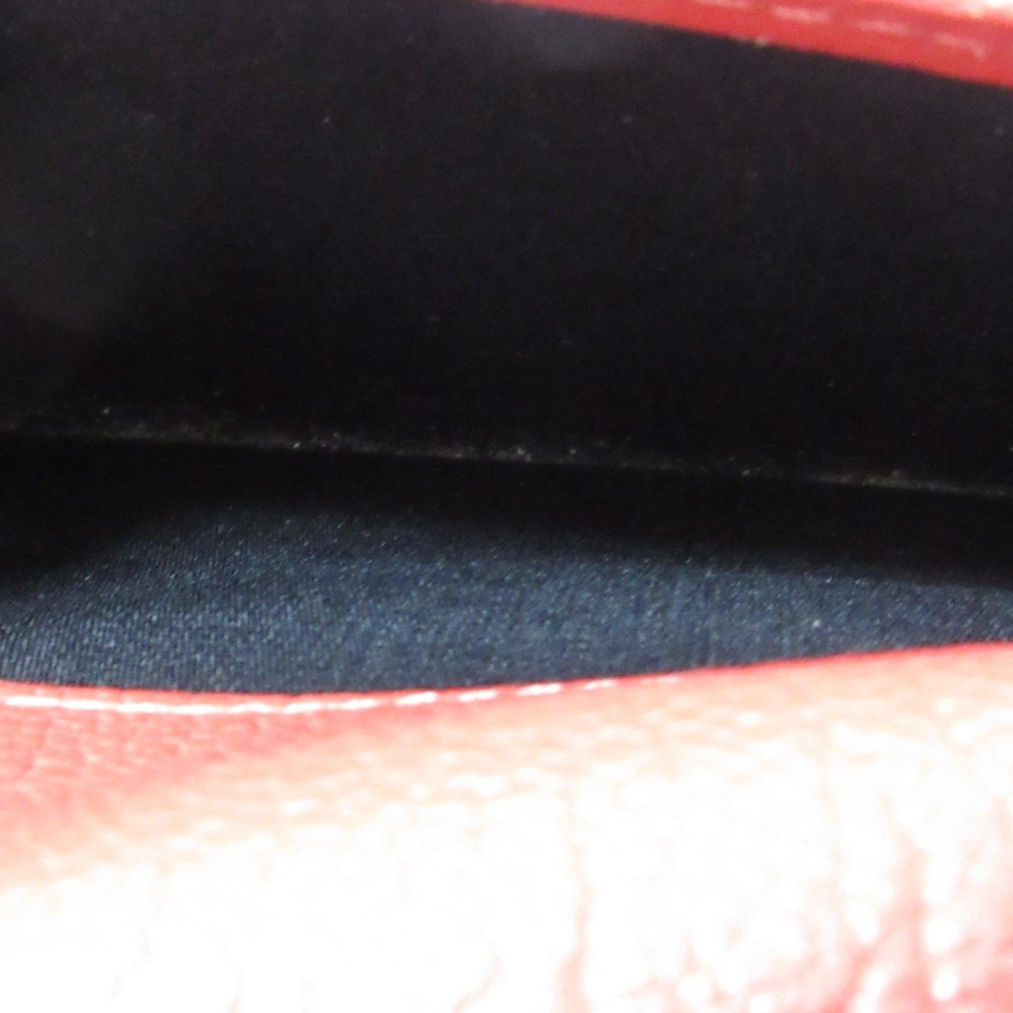Paul Smith Red Color Leather Long Bill Wallet (Tri-Fold) (Pre-Owned)