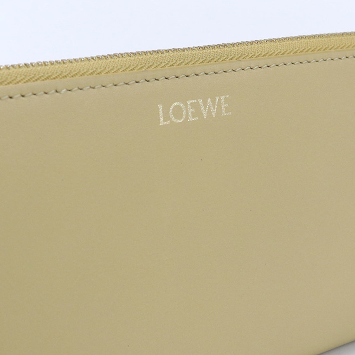Loewe Yellow Leather Long Wallet (Bi-Fold) (Pre-Owned)