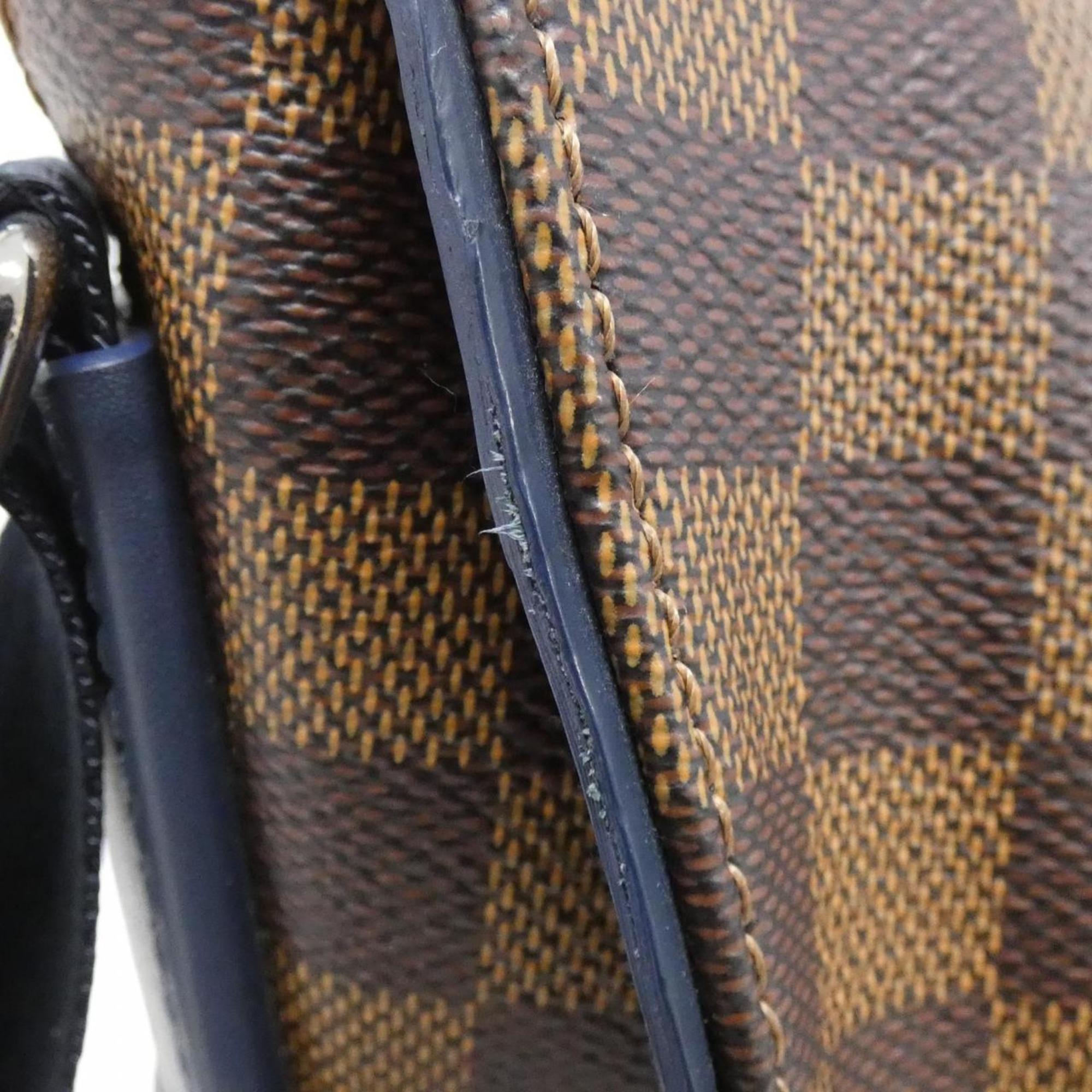 Louis Vuitton Blue Ebene Coated Canvas Shoulder Bag (Pre-Owned)