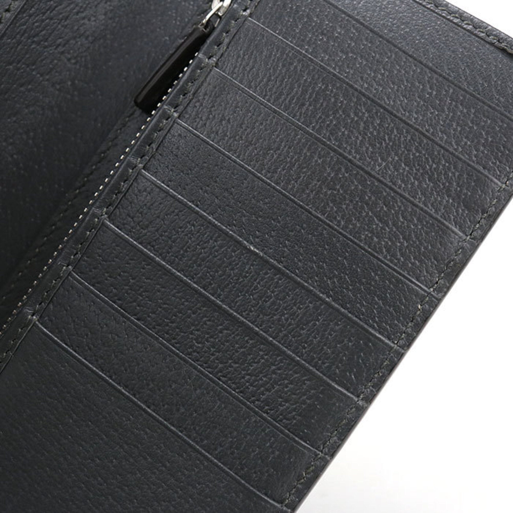 Gucci Gray Gg Supreme Long Wallet (Bi-Fold) (Pre-Owned)