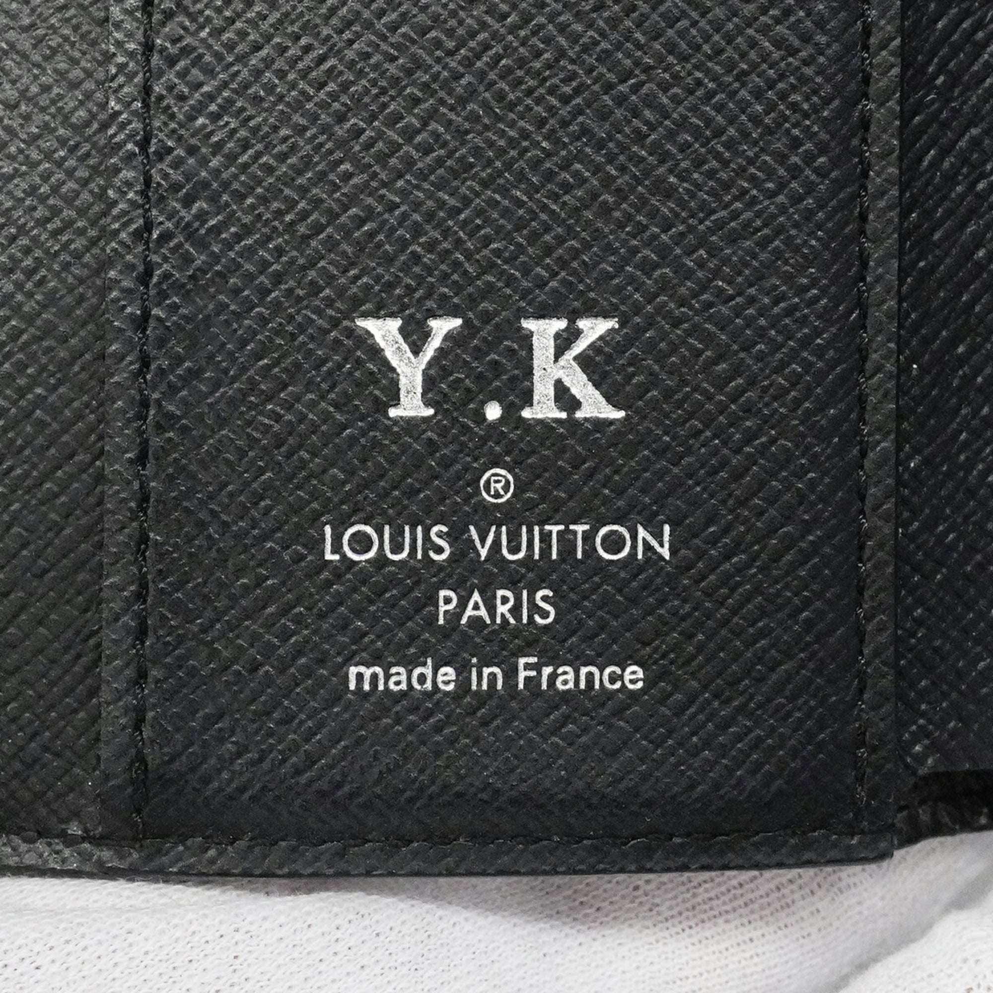 Louis Vuitton Noir Wallet (Tri-Fold) (Pre-Owned)