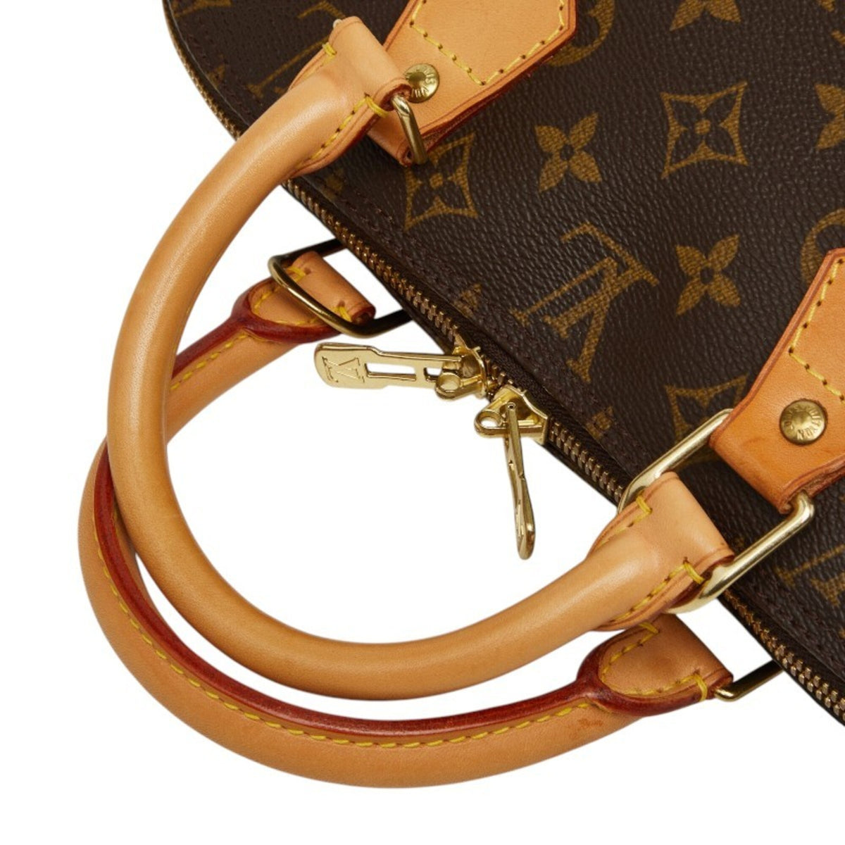Louis Vuitton Brown Pvc Leather Handbag (Pre-Owned)