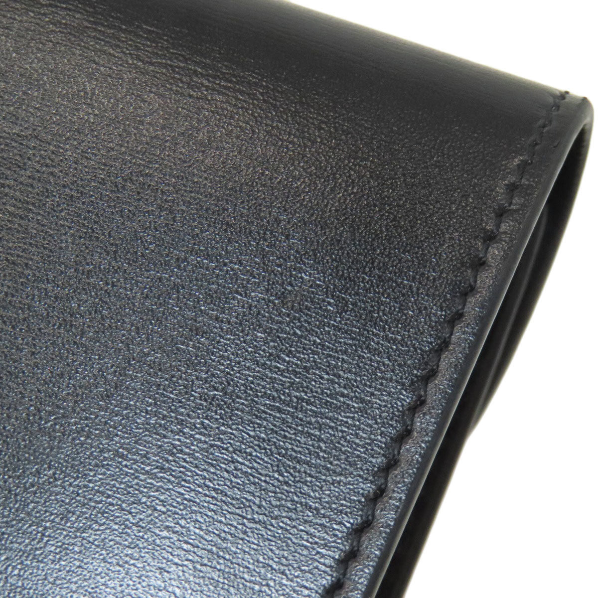 Celine Black Leather Wallet (Tri-Fold) (Pre-Owned)