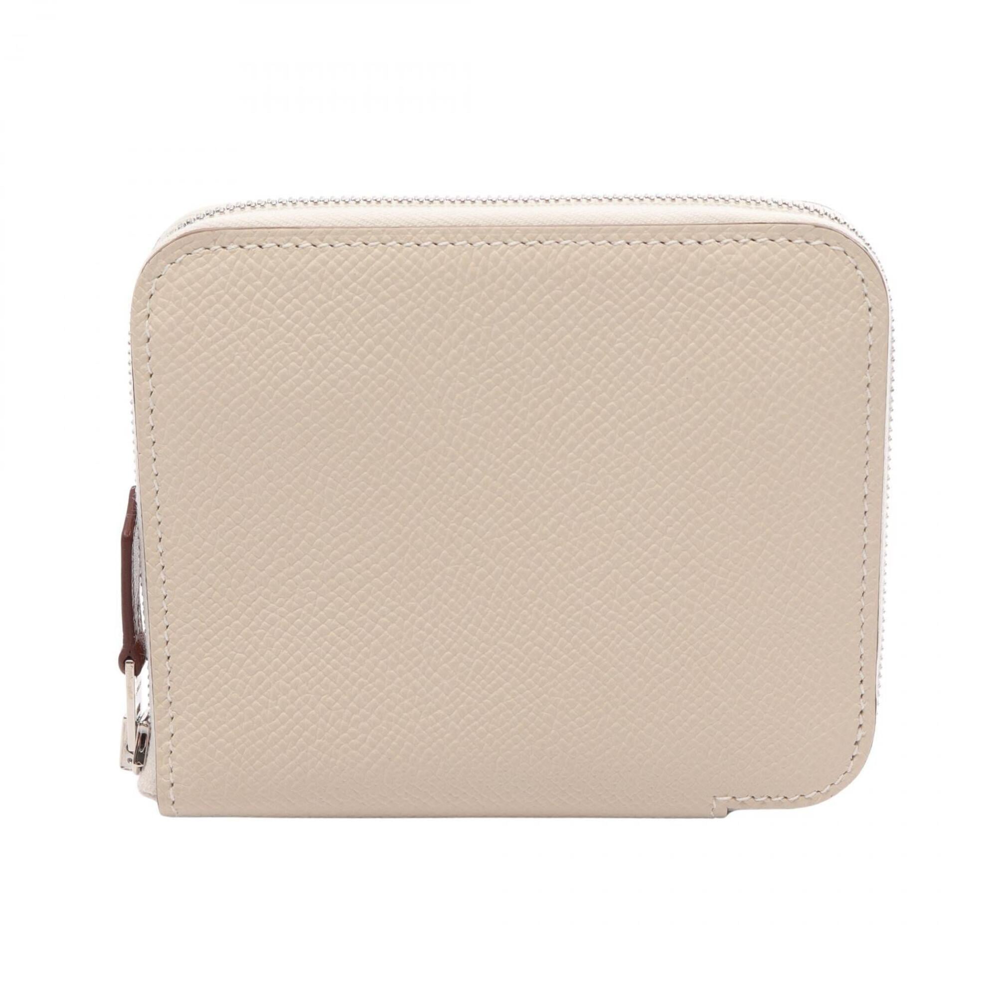 Hermes Ivory Epsom Leather Coin Purse/Coin Case (Pre-Owned)