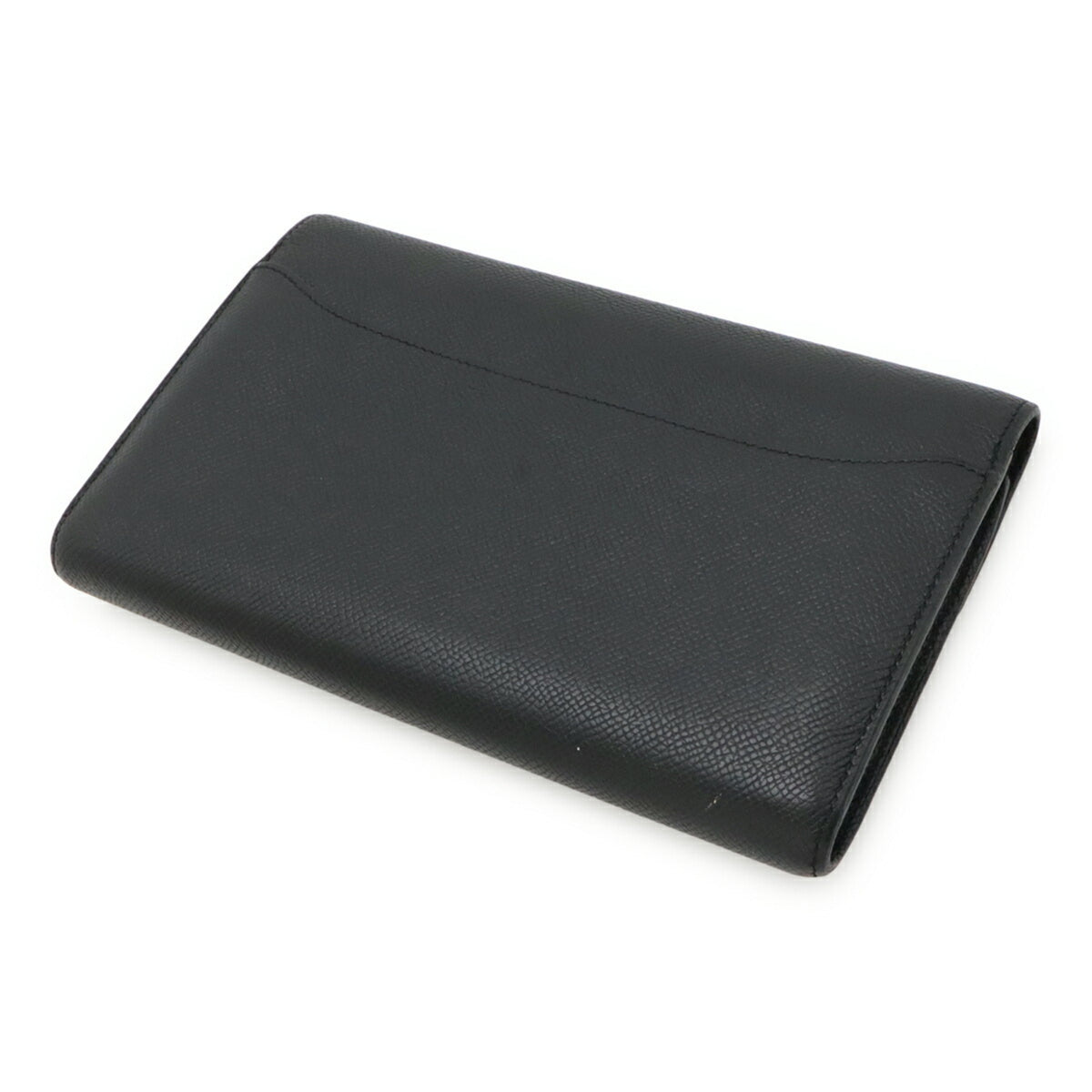 Hermes Constance Black Epsom Leather Long Wallet (Bi-Fold) (Pre-Owned)