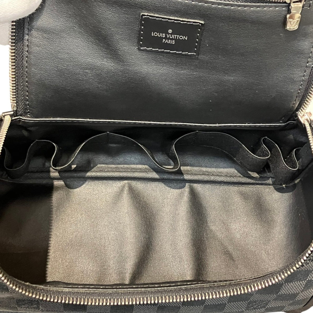 Louis Vuitton Damier Graphite Gray Damier Graphite Pouch (Pre-Owned)