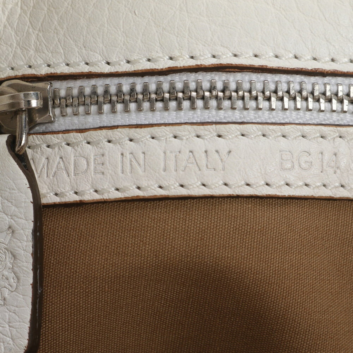 Tod's White Leather Handbag Shoulder Bag Tote Bag (Pre-Owned)