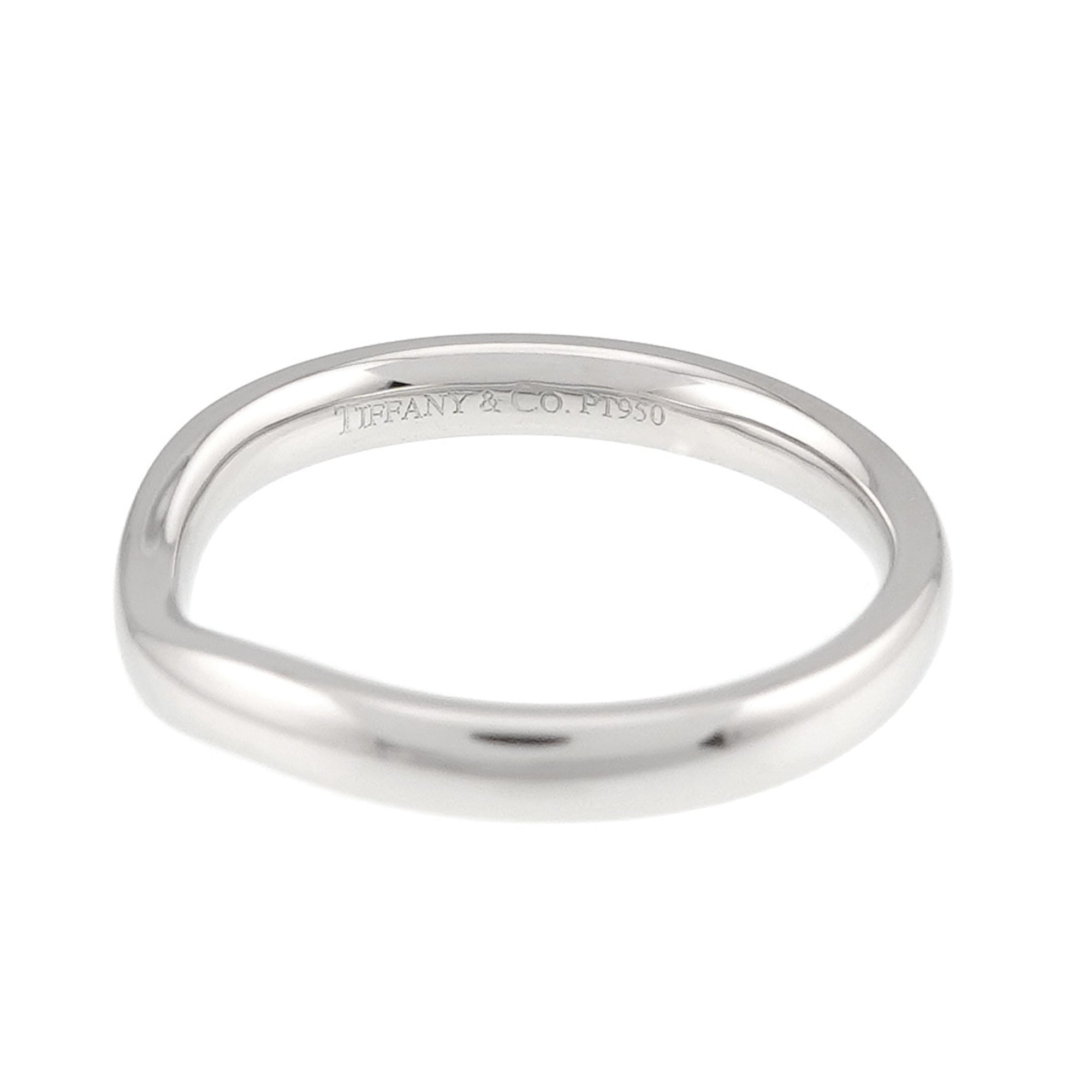 Tiffany Platinum 950 Band Ring (Pre-Owned)