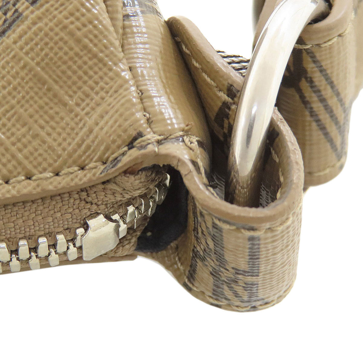 Balenciaga Brown Coated Canvas Handbag (Pre-Owned)