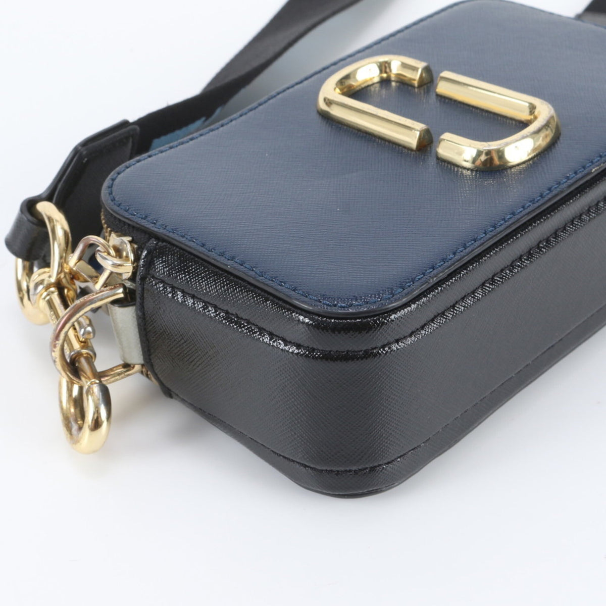 Marc Jacobs Blue Leather Crossbody Bag Shoulder Bag (Pre-Owned)