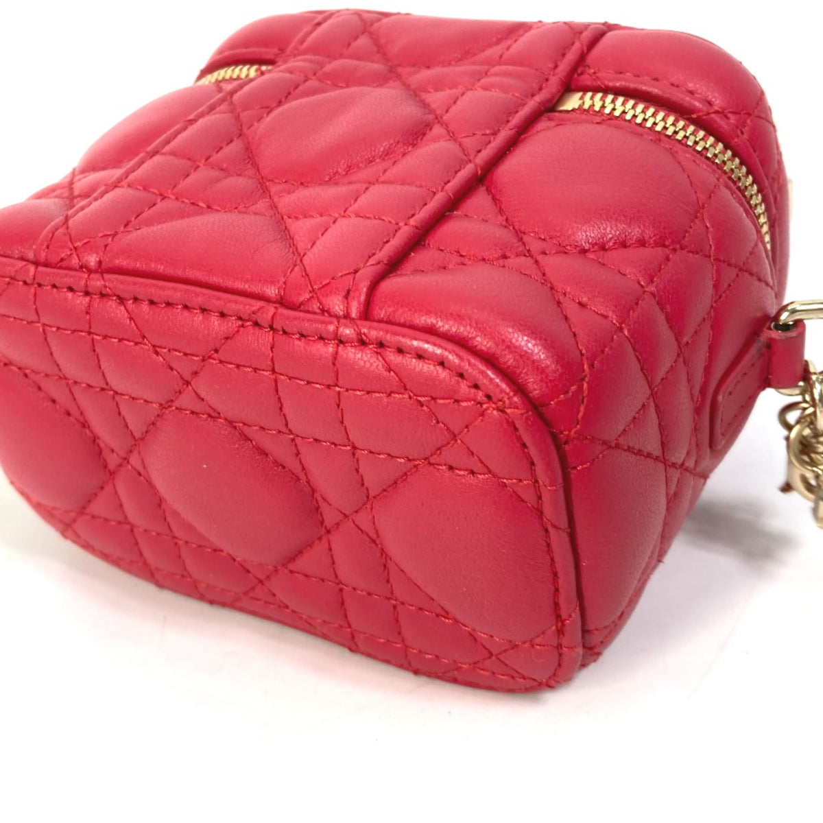 Christian Dior Red Leather Handbag (Pre-Owned)