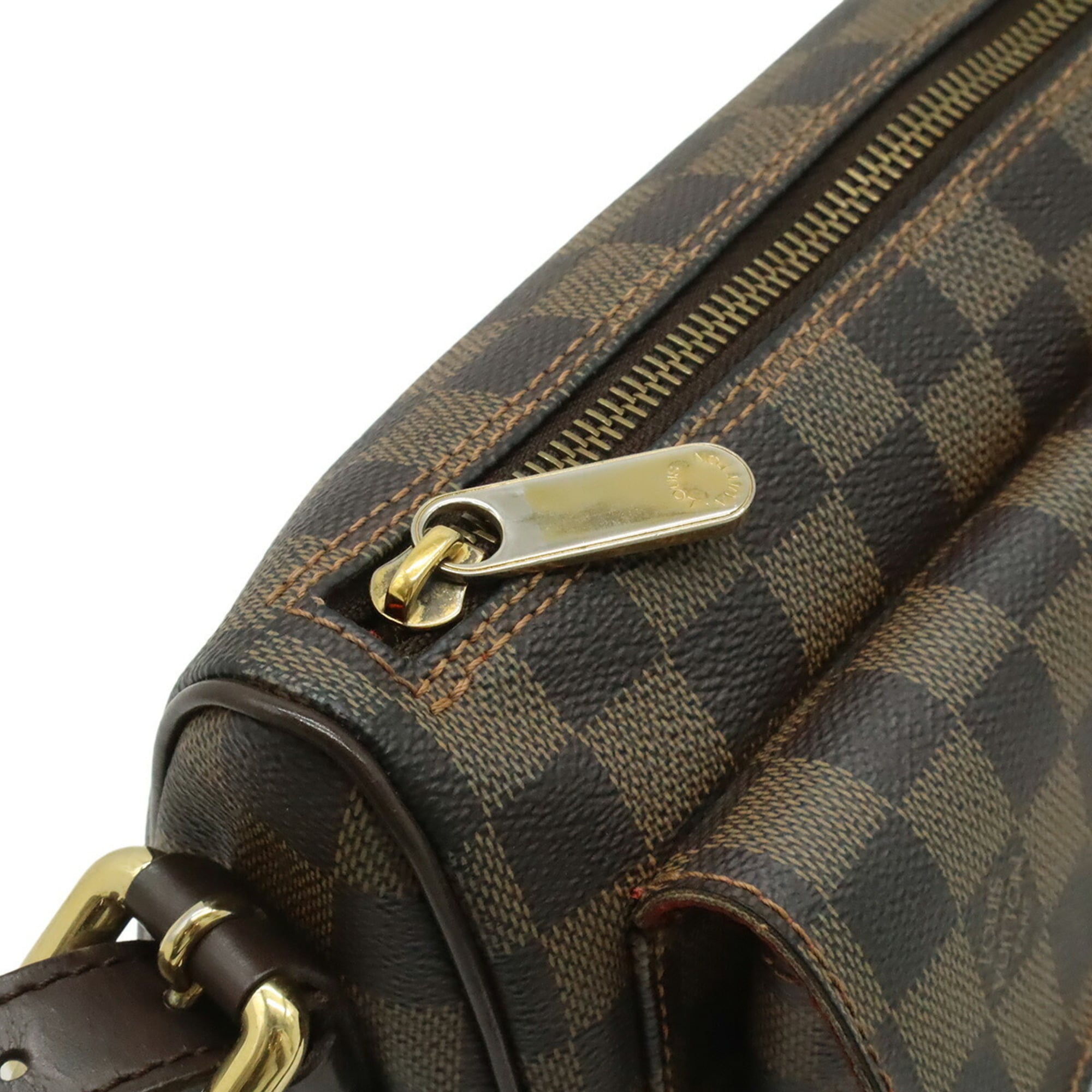 Louis Vuitton Brown Damier Canvas Damier Canvas Pvc Shoulder Bag (Pre-Owned)