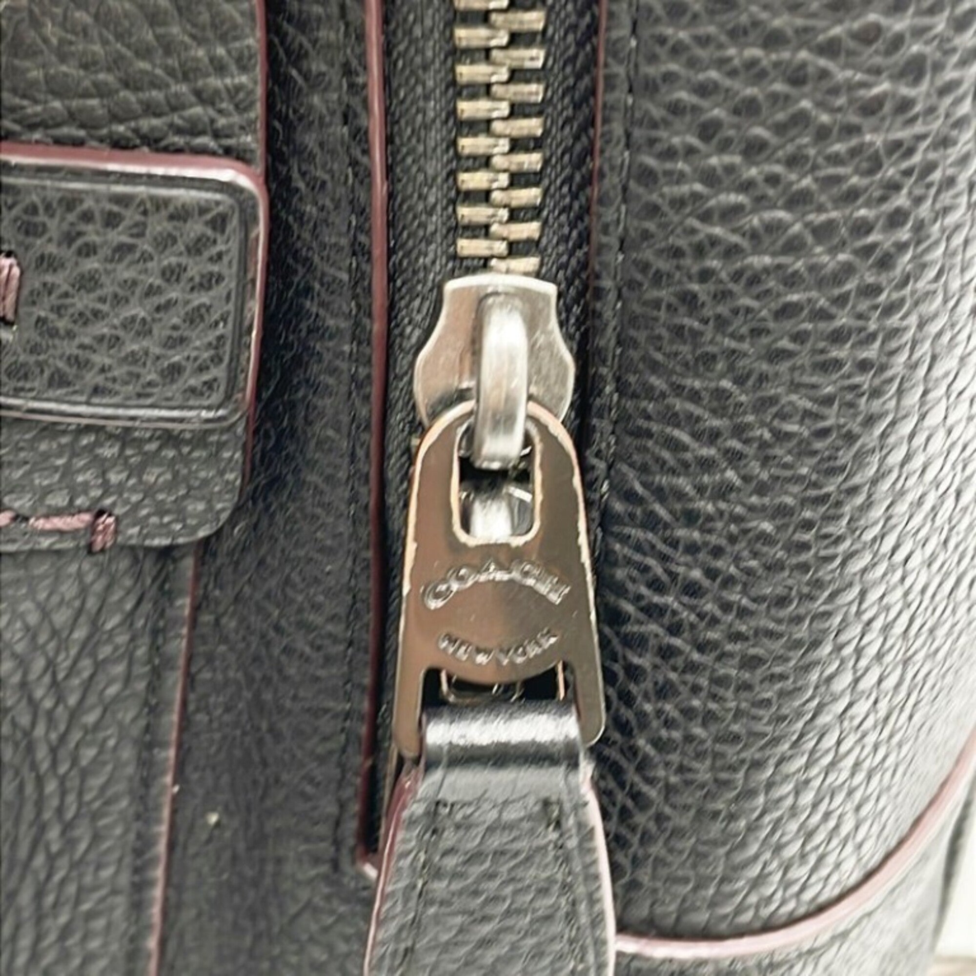 Coach Dark Brown Leather Shoulder Bag Sling Bag (Pre-Owned)