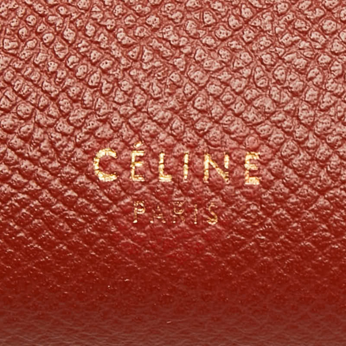 Celine Brown Leather Handbag Shoulder Bag (Pre-Owned)