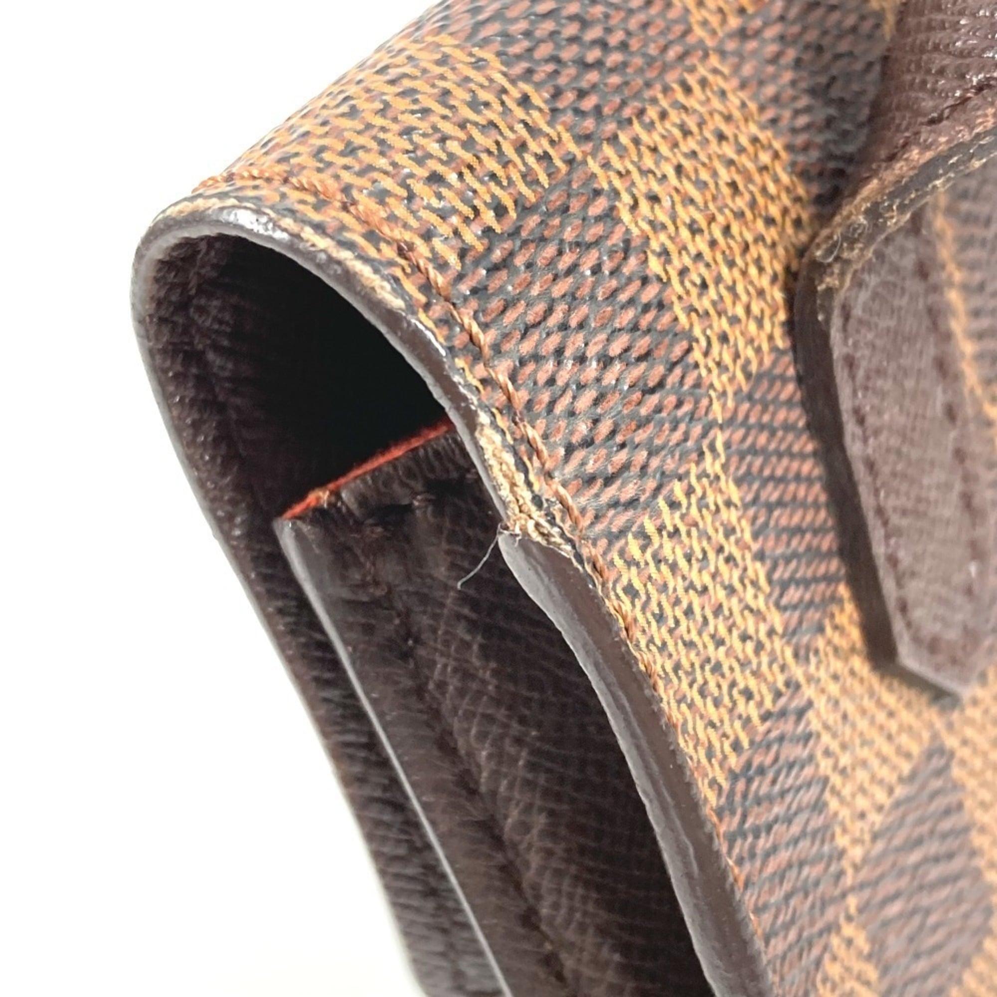 Louis Vuitton Brown Damier Canvas Ebene Damier Canvas Pochette Shoulder Bag (Pre-Owned)
