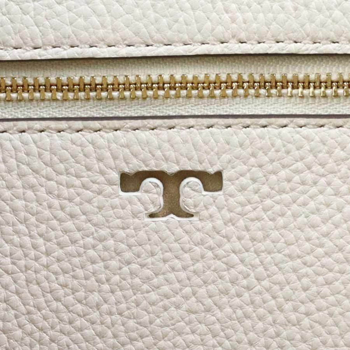 Tory Burch Ivory Leather Handbag (Pre-Owned)