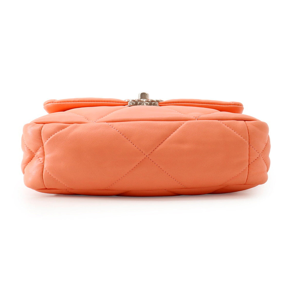 Chanel Matelasse Salmon Pink Leather Handbag Shoulder Bag (Pre-Owned)