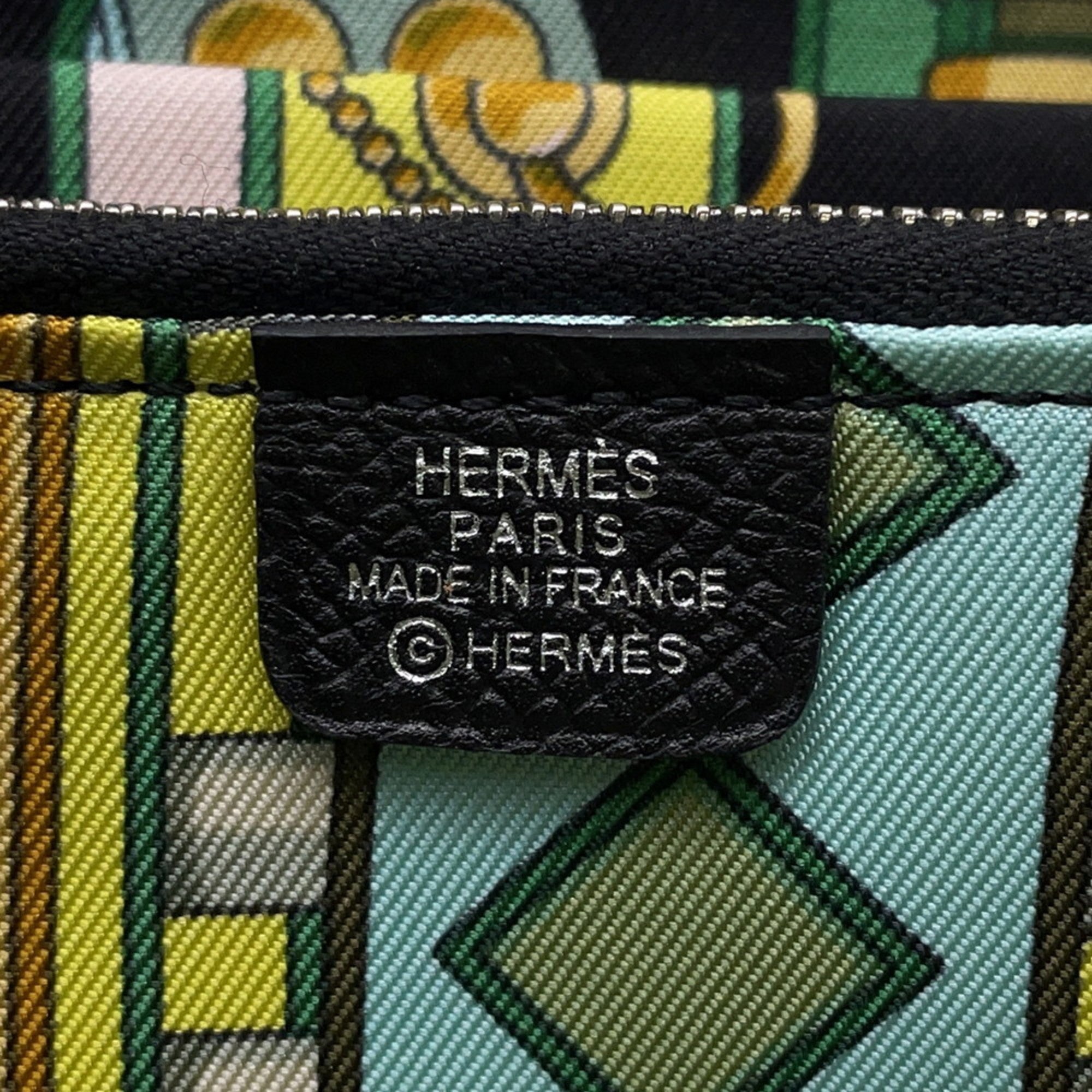 Hermes Black Epsom Leather Long Wallet (Bi-Fold) (Pre-Owned)