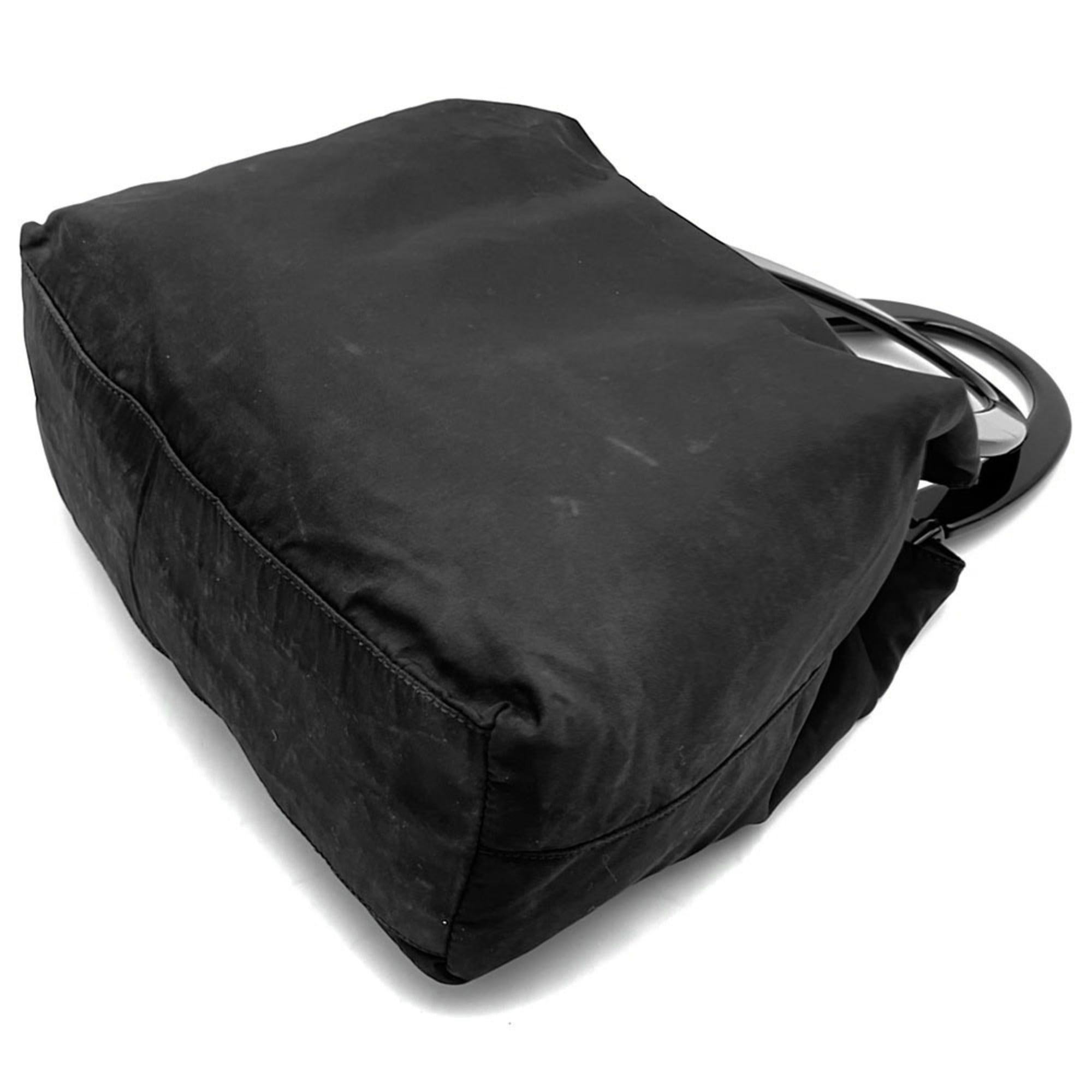Prada Black Nylon Handbag (Pre-Owned)