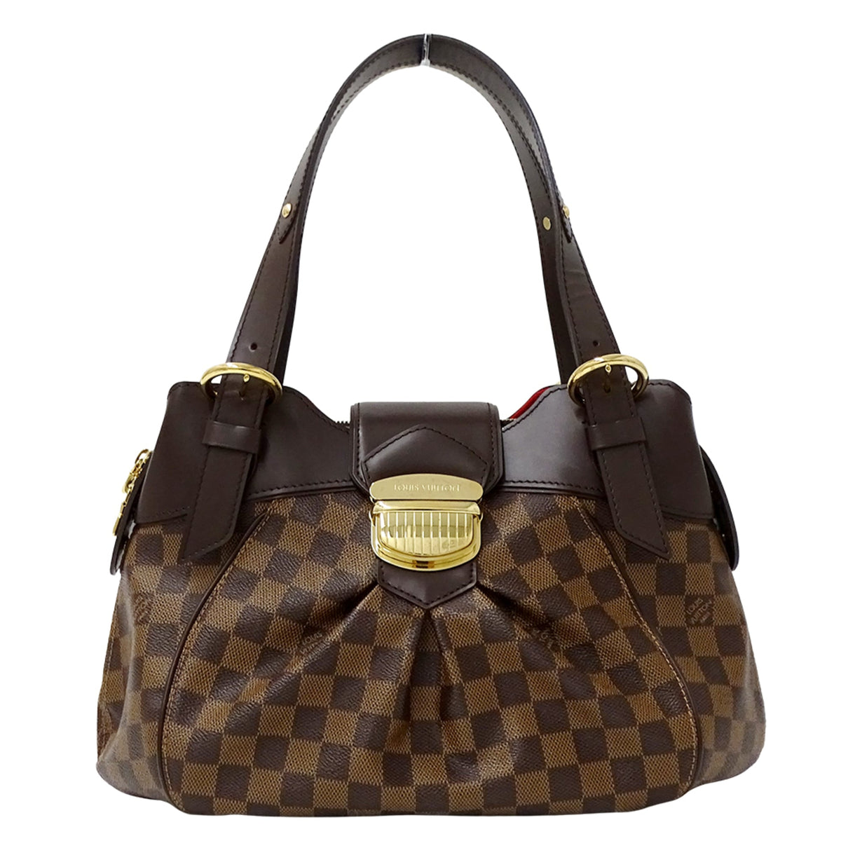 Louis Vuitton Brown Damier Canvas Handbag Shoulder Bag (Pre-Owned)
