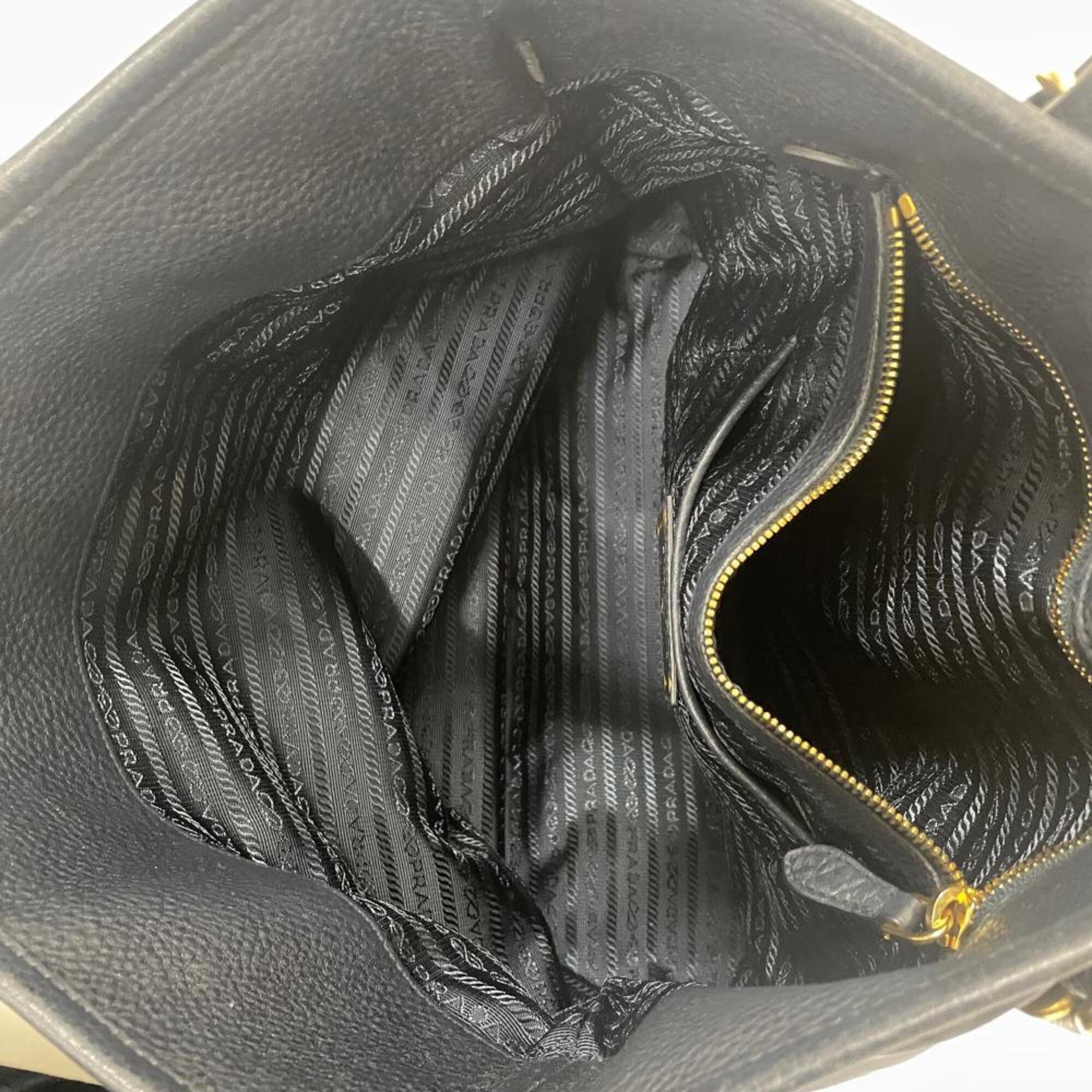 Prada Navy Nylon Tote Bag (Pre-Owned)
