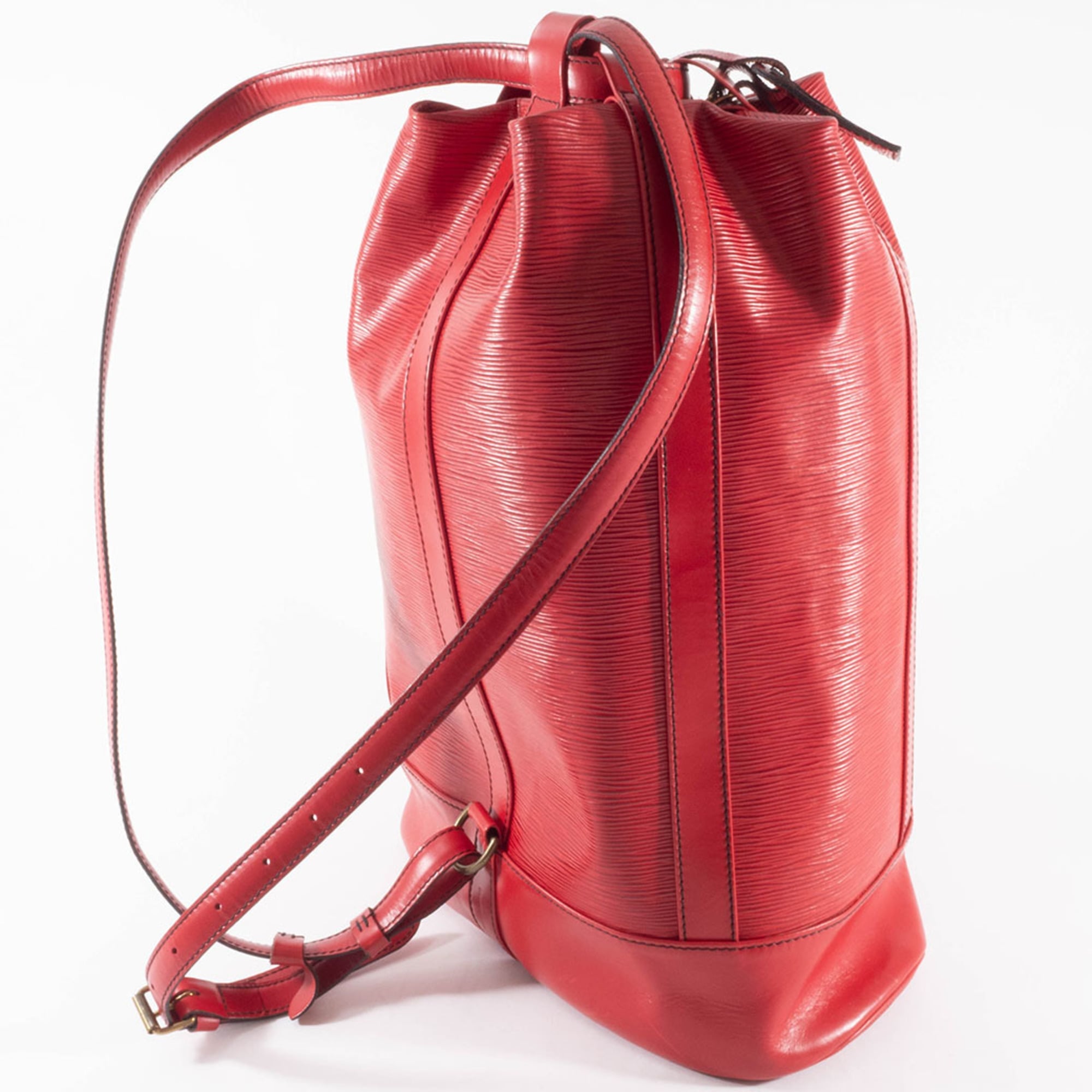 Louis Vuitton Castilian Red Epi Leather Backpack (Pre-Owned)