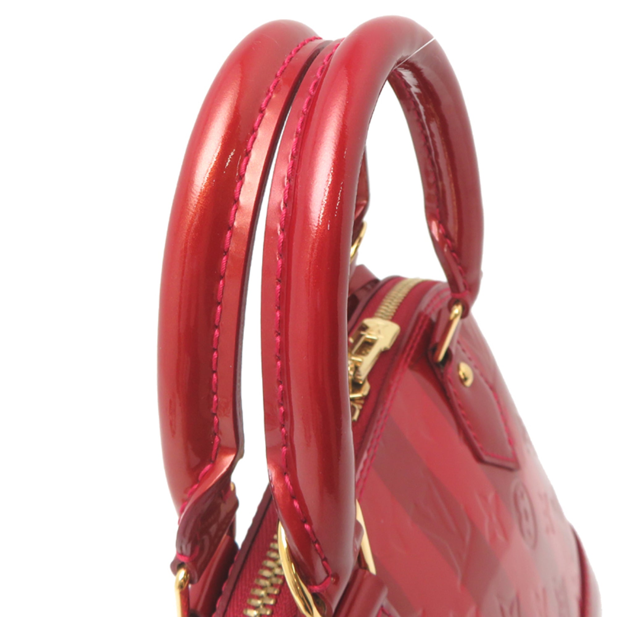 Louis Vuitton Pomme D'amour Vernis Handbag (Pre-Owned)
