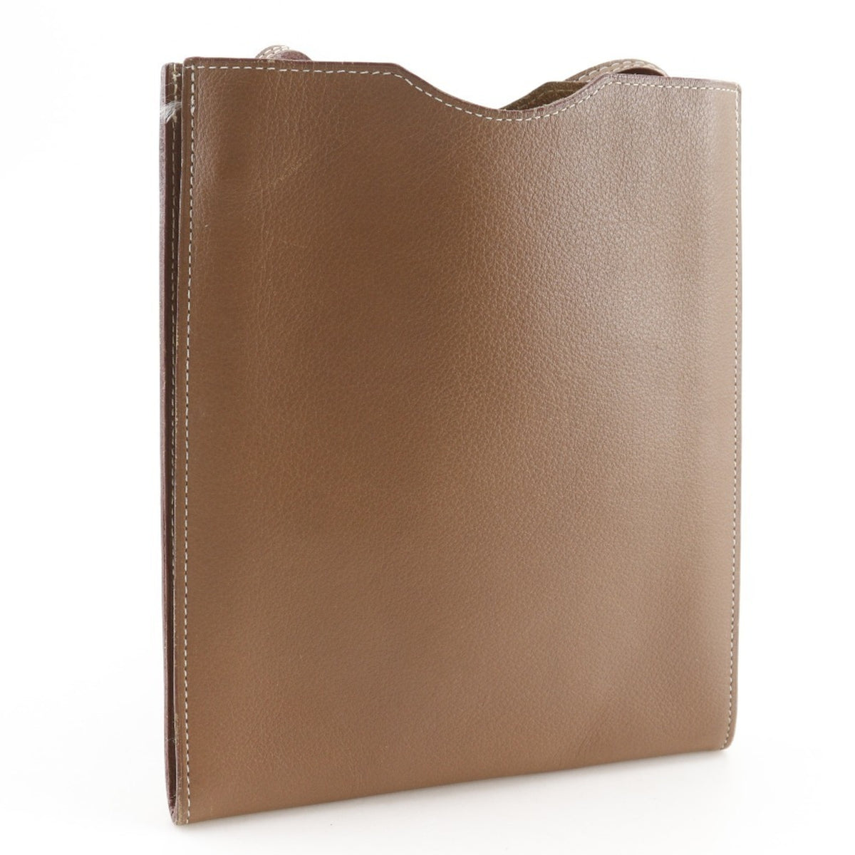 Hermes Brown Leather Shoulder Bag (Pre-Owned)