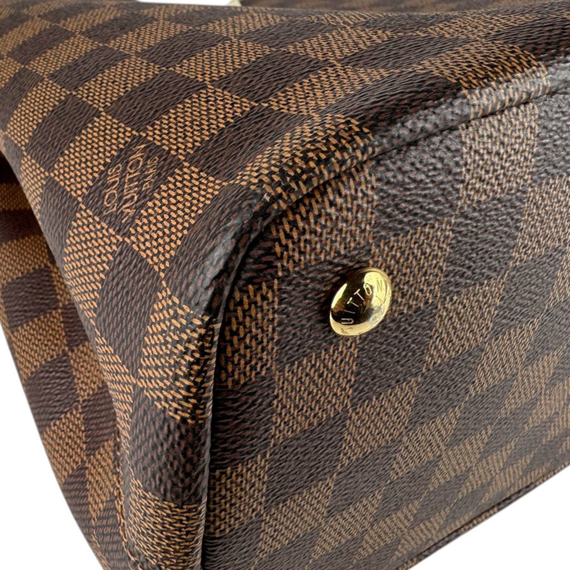 Louis Vuitton Brown Damier Canvas Damier Canvas Handbag (Pre-Owned)