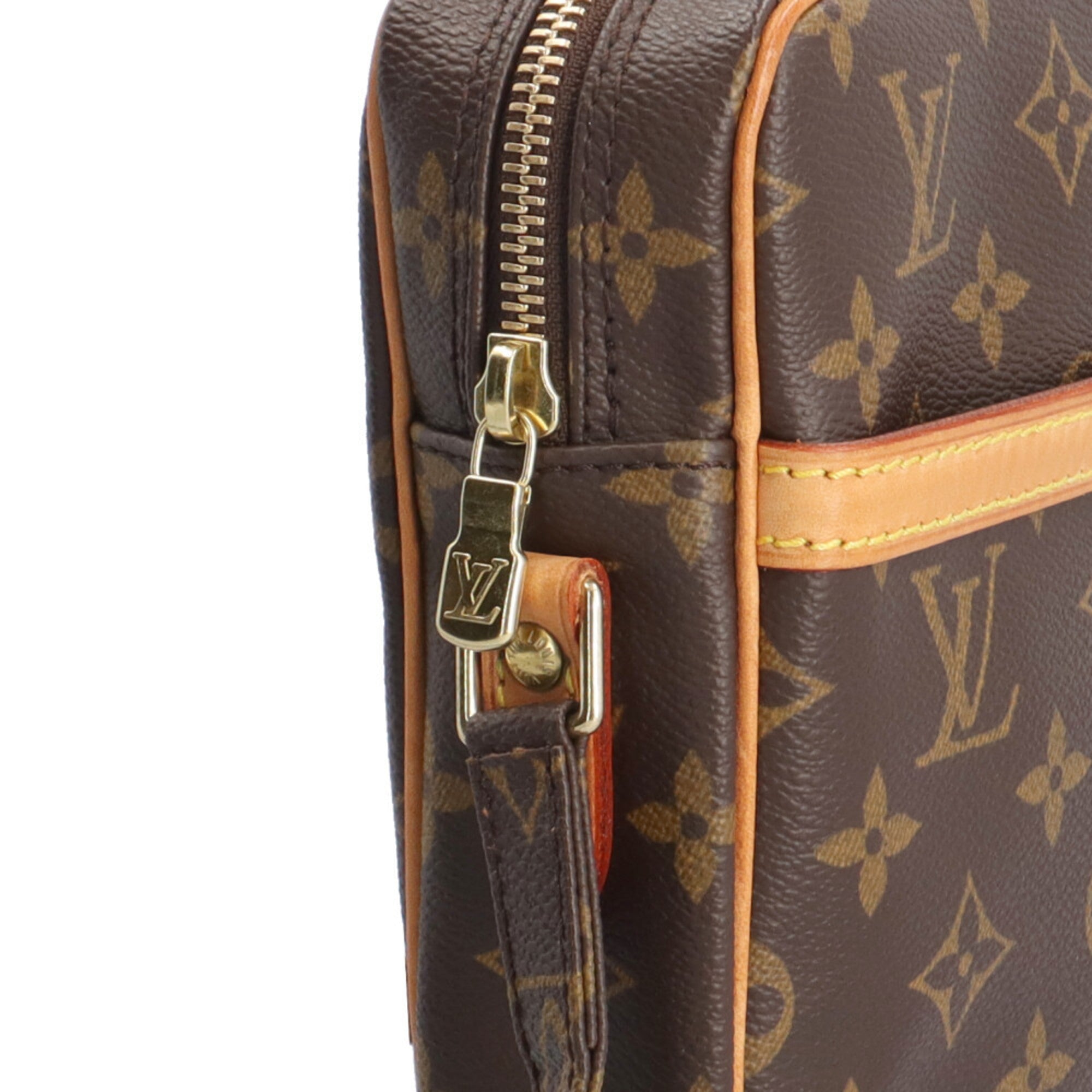 Louis Vuitton Brown Monogram Shoulder Bag (Pre-Owned)