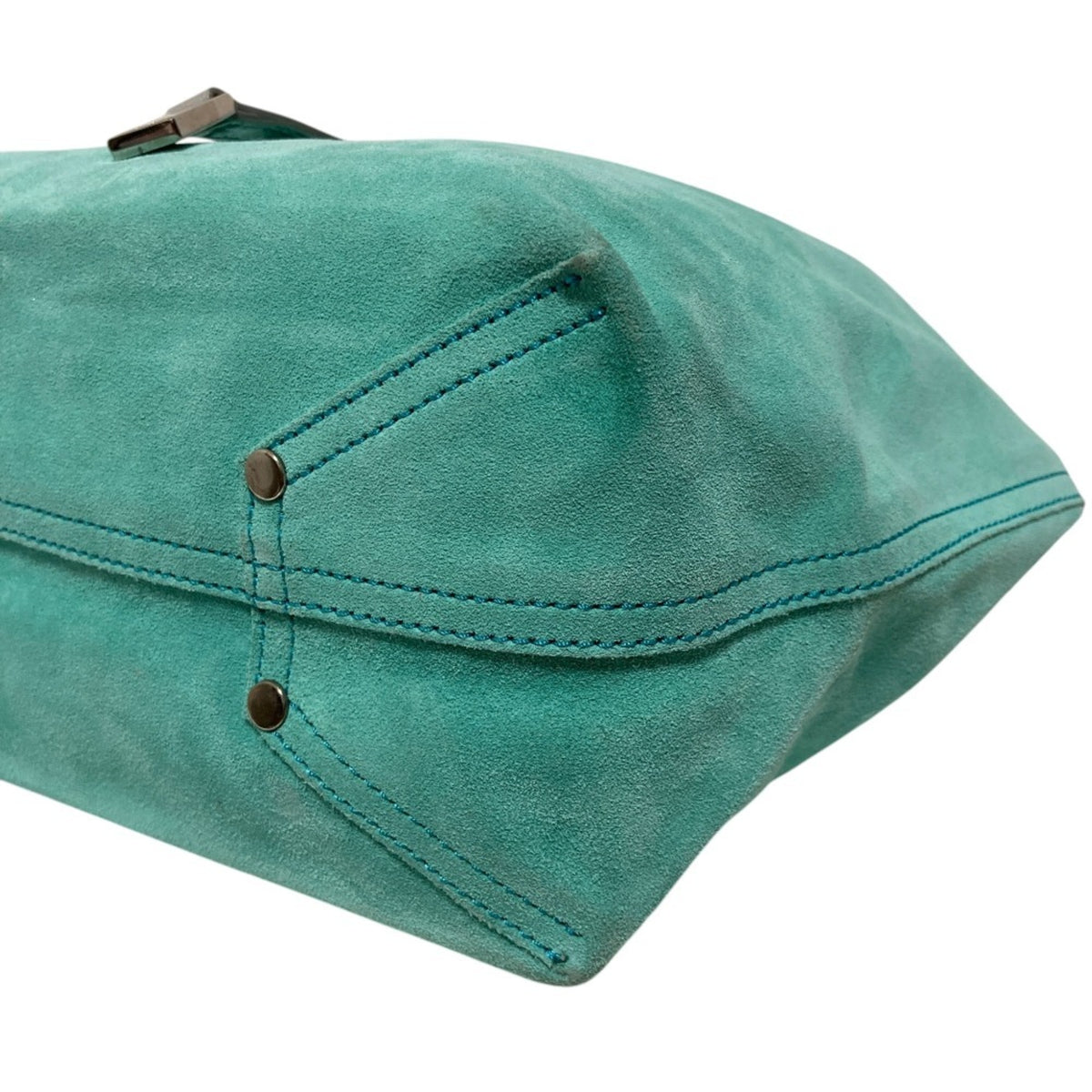 Tiffany Blue Leather Tote Bag (Pre-Owned)