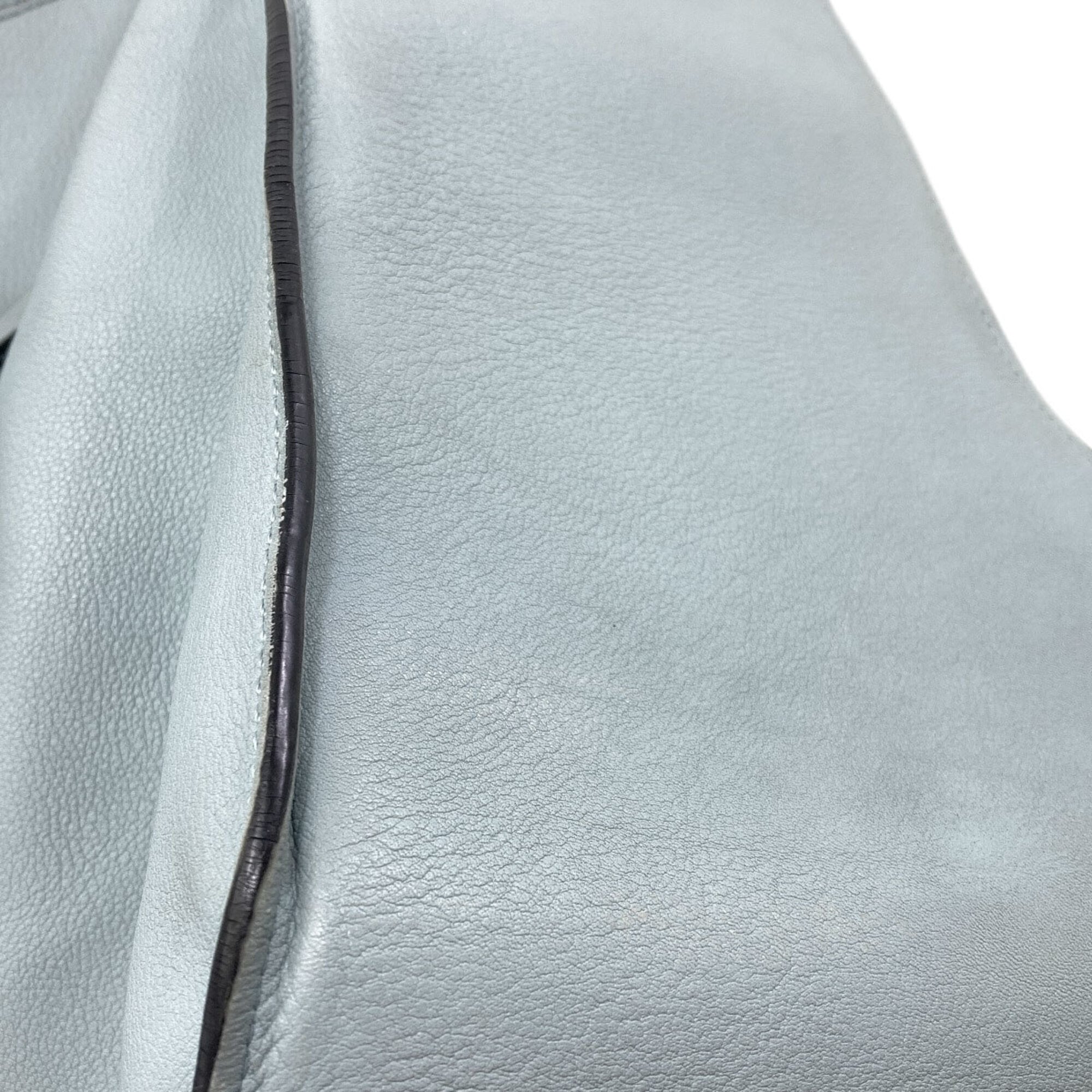 Loewe Light Blue Leather Handbag Pouch (Pre-Owned)