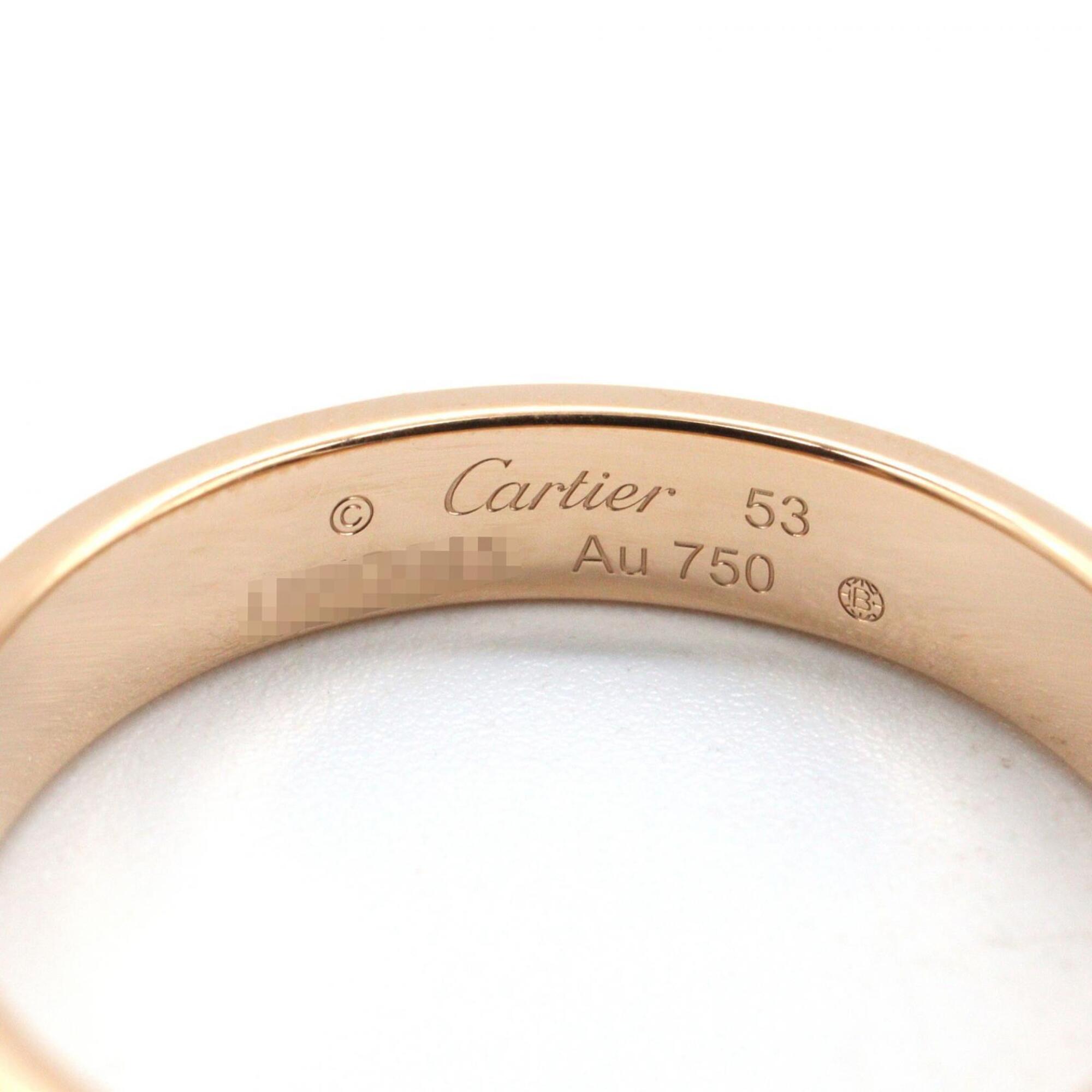 Cartier Gold Pink Gold (18K) Band Ring (Pre-Owned)