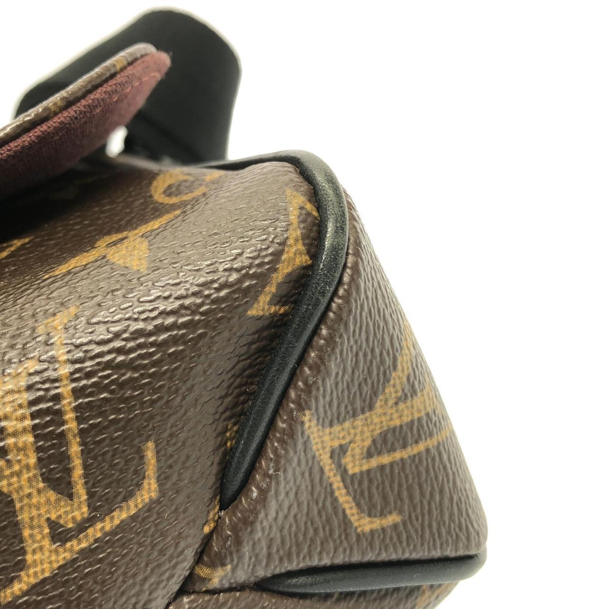 Louis Vuitton Brown Coated Canvas Shoulder Bag (Pre-Owned)