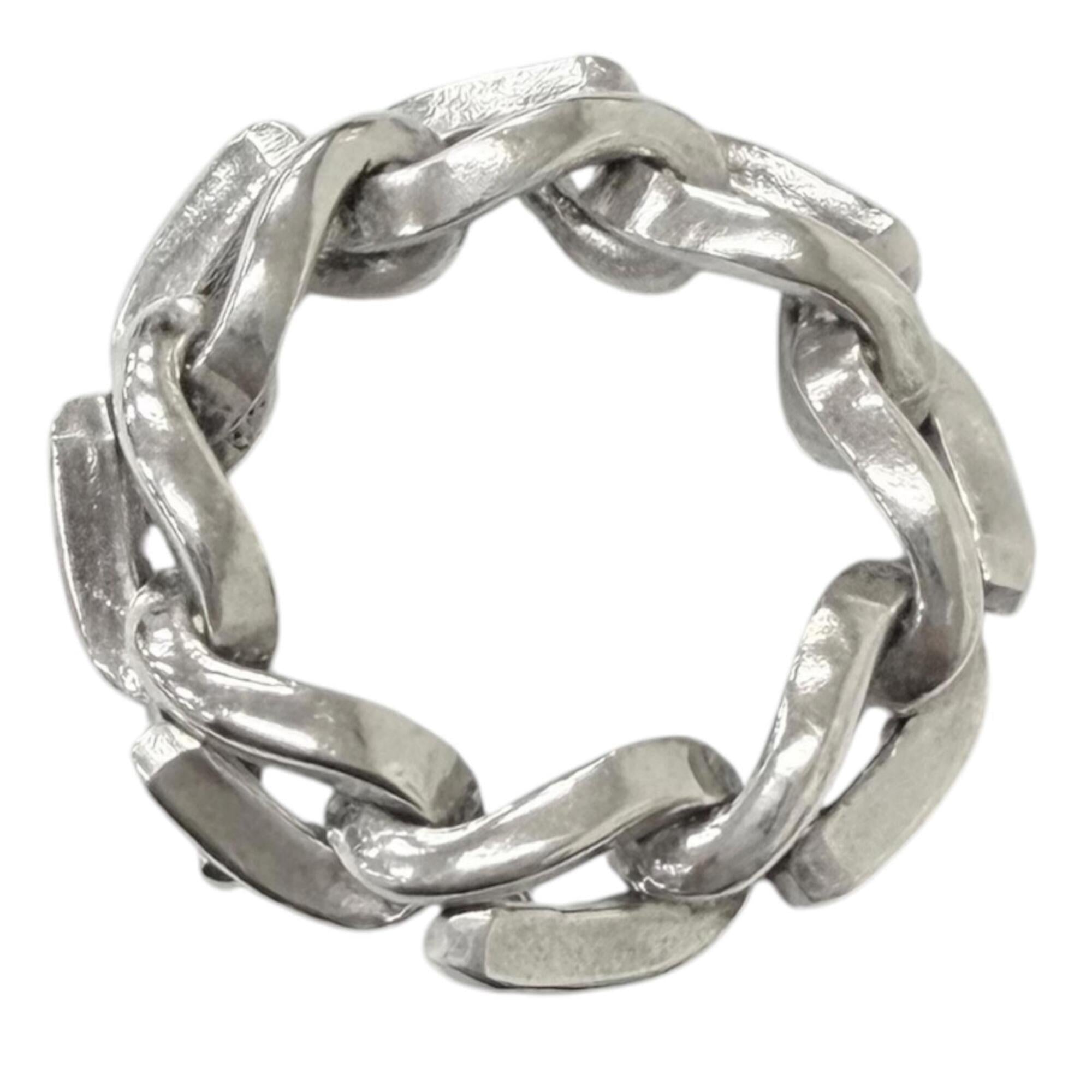 Tiffany Silver Silver 925 Band Ring (Pre-Owned)