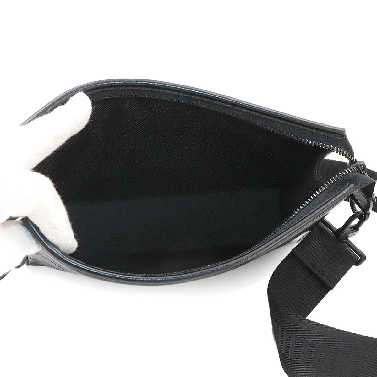 Louis Vuitton Black Monogram Shadow Handbag Shoulder Bag (Pre-Owned)