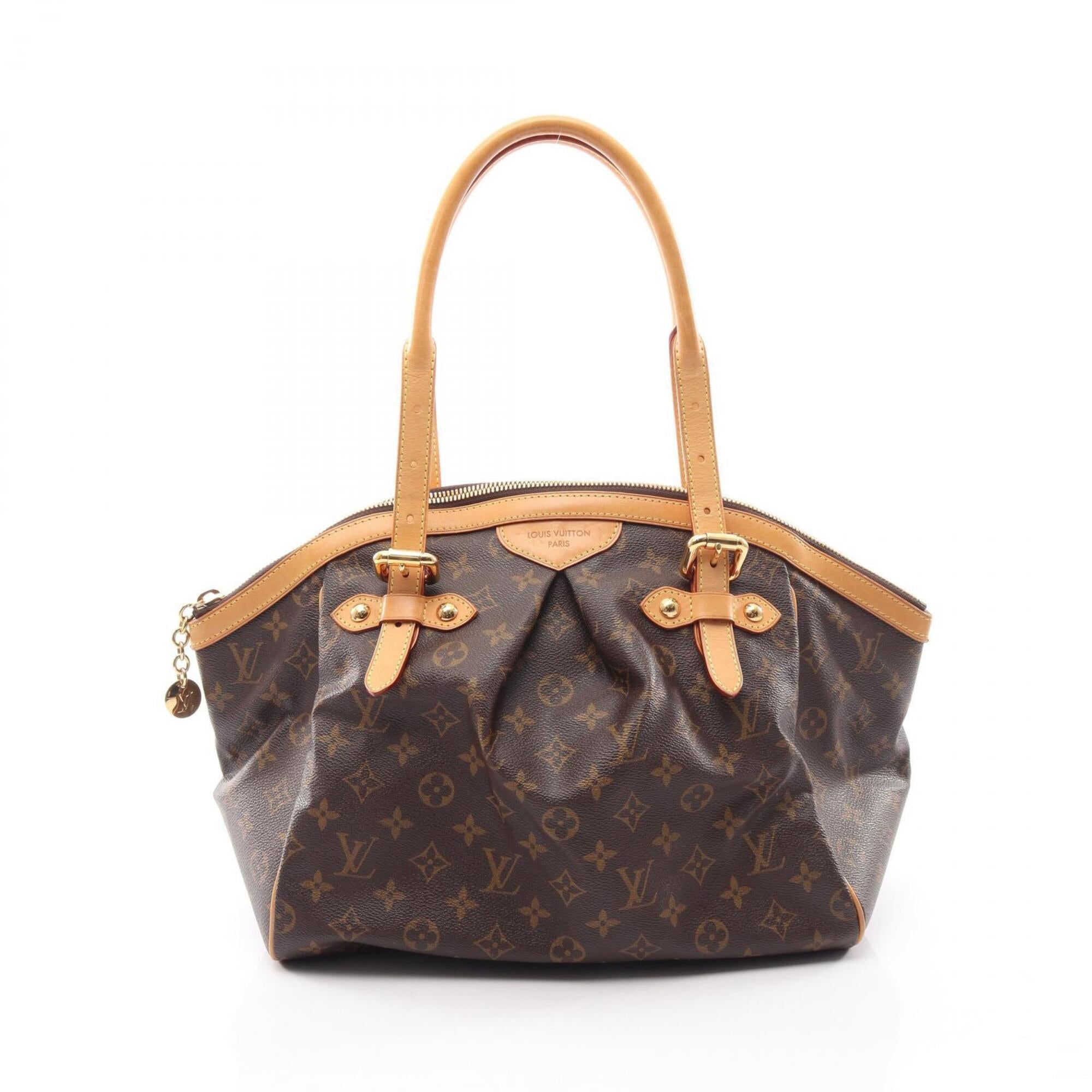 Louis Vuitton Brown Monogram Coated Canvas Leather Handbag (Pre-Owned)