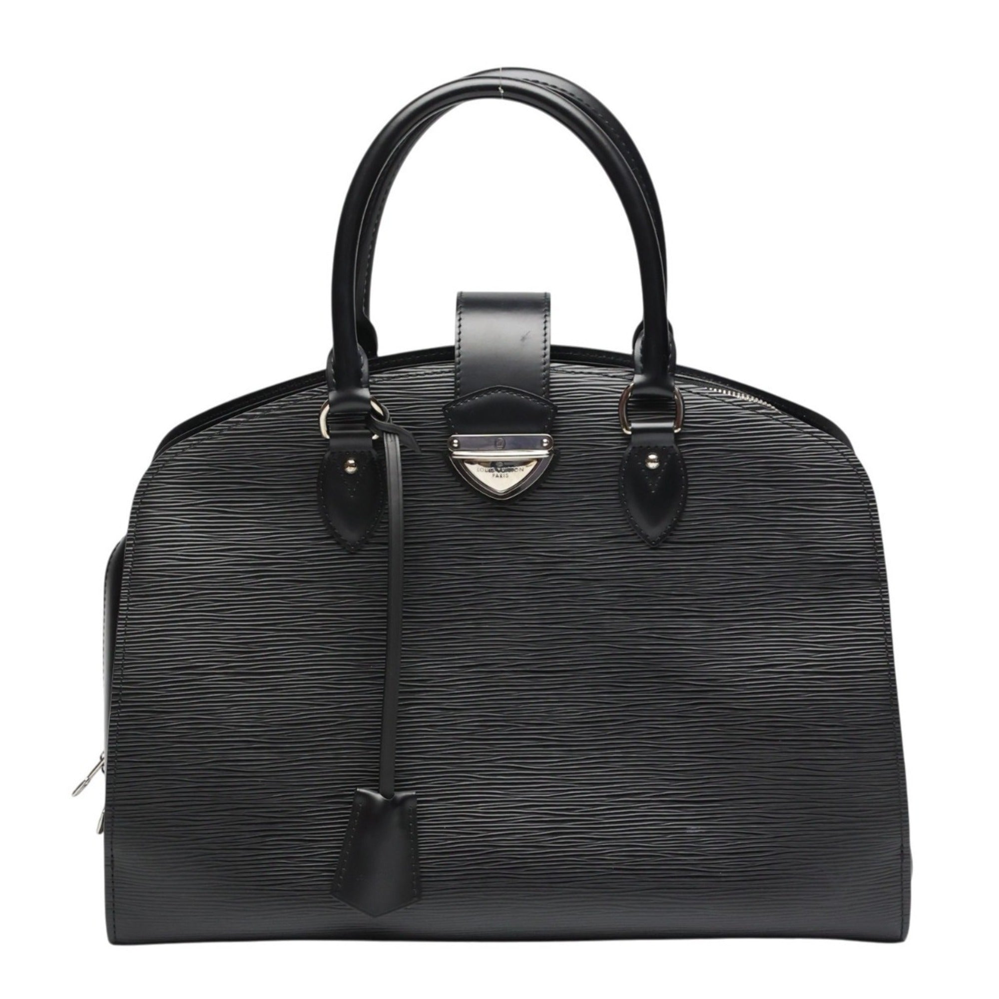 Louis Vuitton Black Noir Epi Leather Handbag (Pre-Owned)