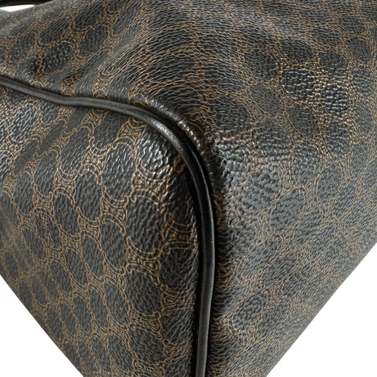 Celine Black Coated Canvas Handbag (Pre-Owned)