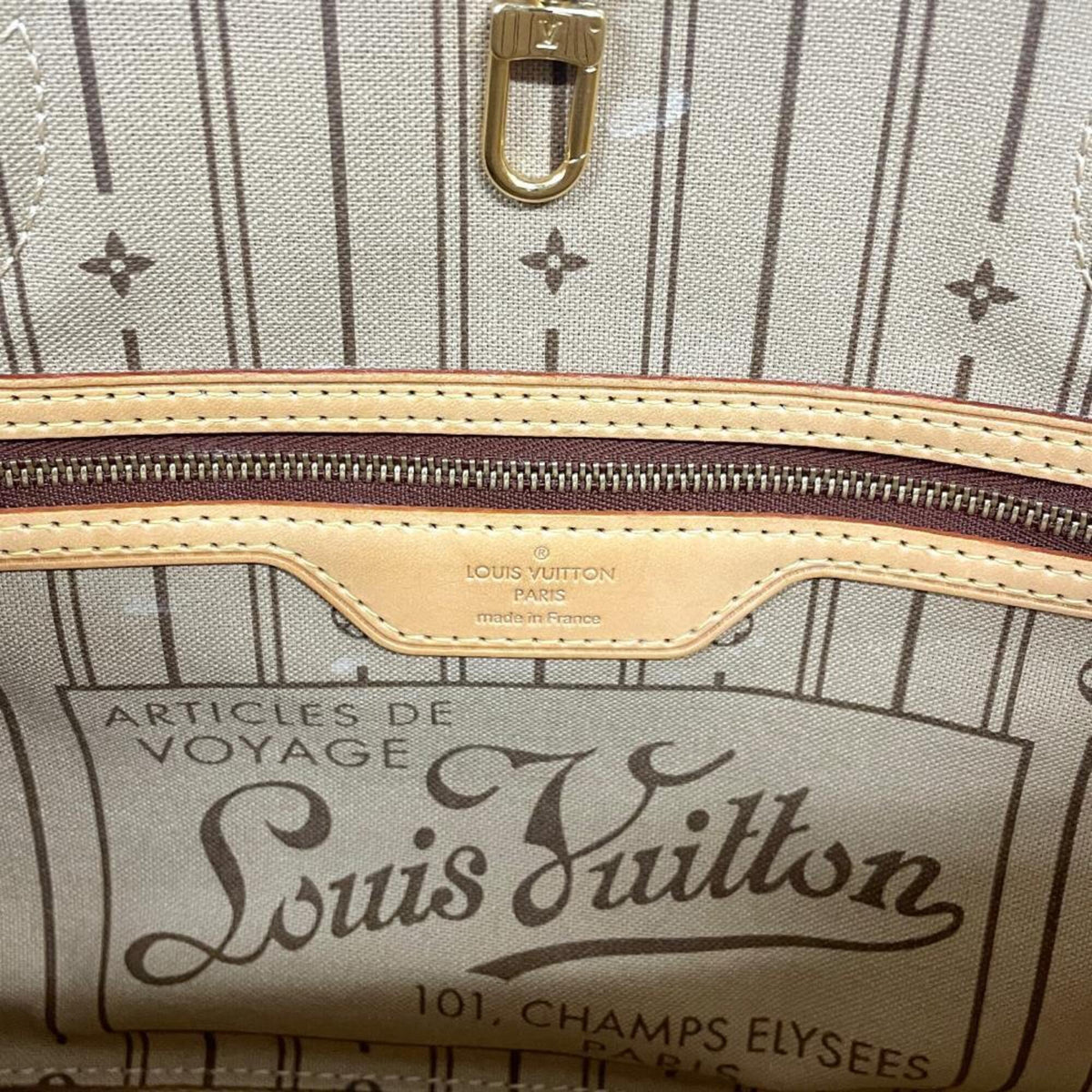 Louis Vuitton Brown Monogram Canvas Tote Bag (Pre-Owned)