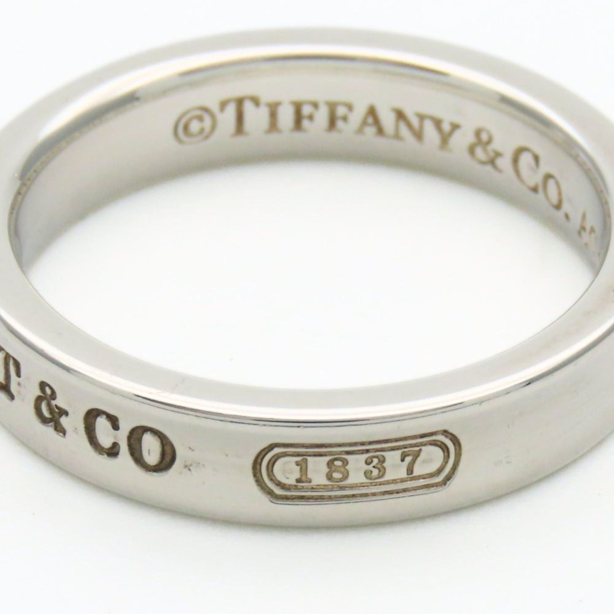 Tiffany Silver Silver 925 Band Ring (Pre-Owned)