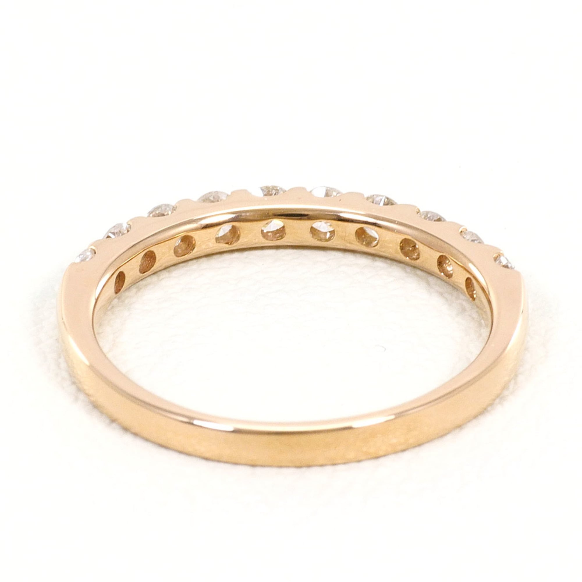 Unbranded Pink Gold Pink Gold (18K) Band Ring (Pre-Owned)