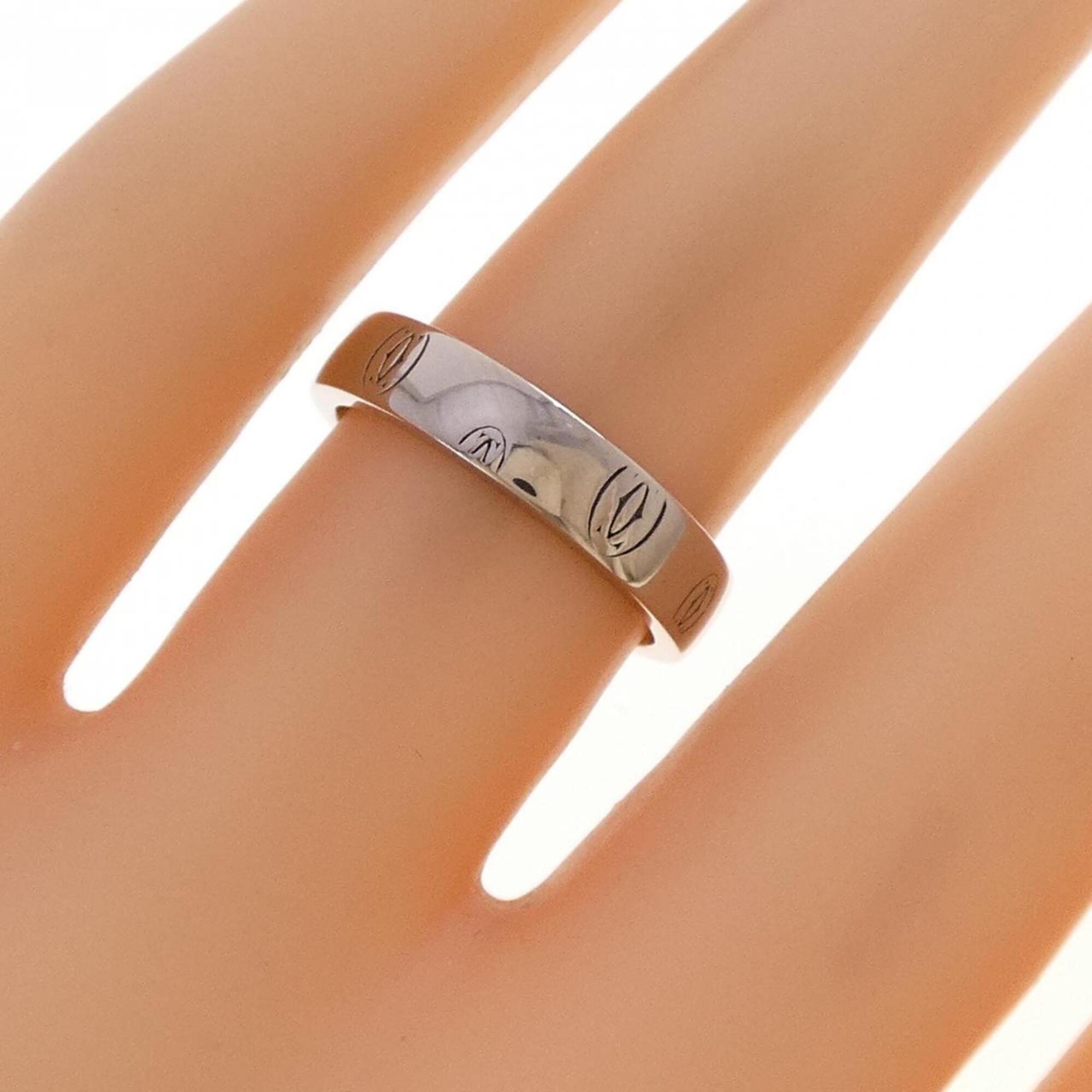 Cartier Happy Birthday White Gold (18K) Band Ring (Pre-Owned)