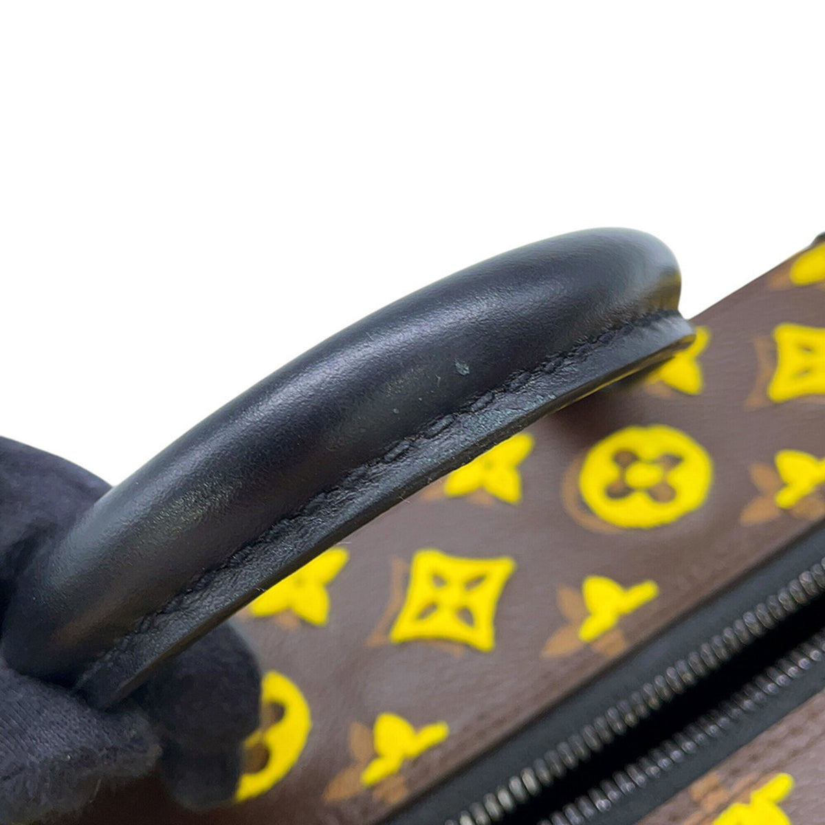 Louis Vuitton Monogram Tuffetage Black Brown Yellow Handbag Shoulder Bag (Pre-Owned)
