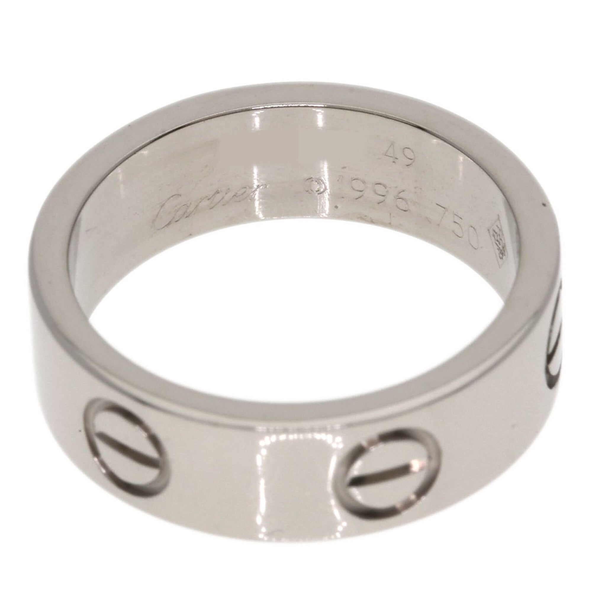 Cartier White Gold (18K) Band Ring (Pre-Owned)