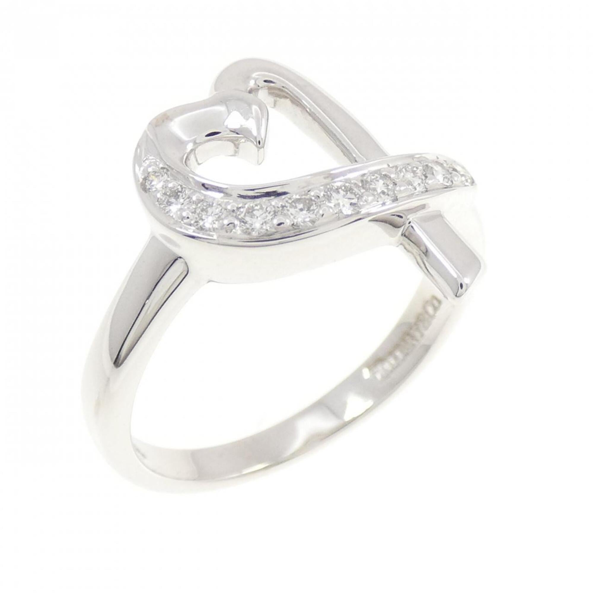 Tiffany White Gold (18K) Band Ring (Pre-Owned)