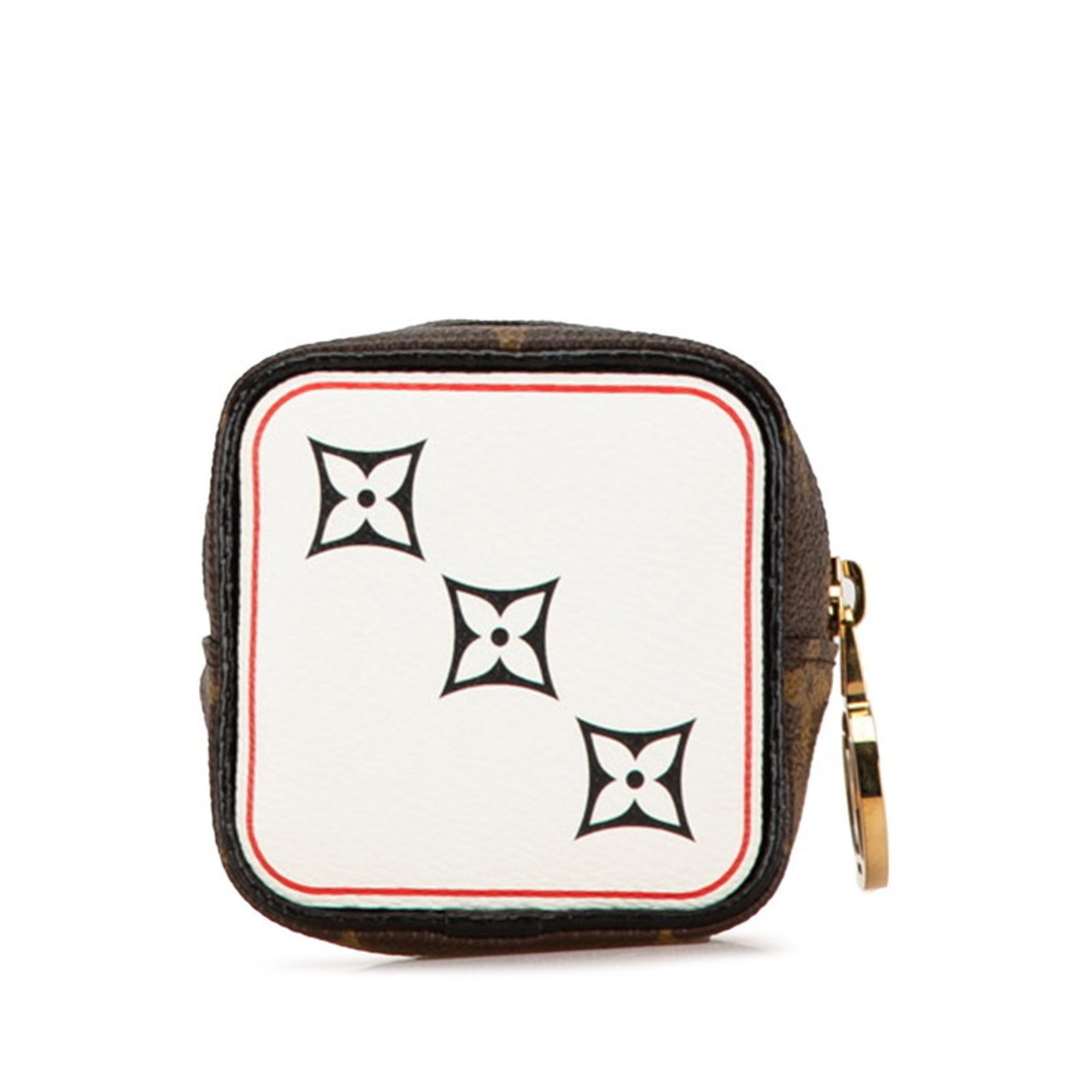 Louis Vuitton Brown Multi-Color Pvc Leather Pouch (Pre-Owned)