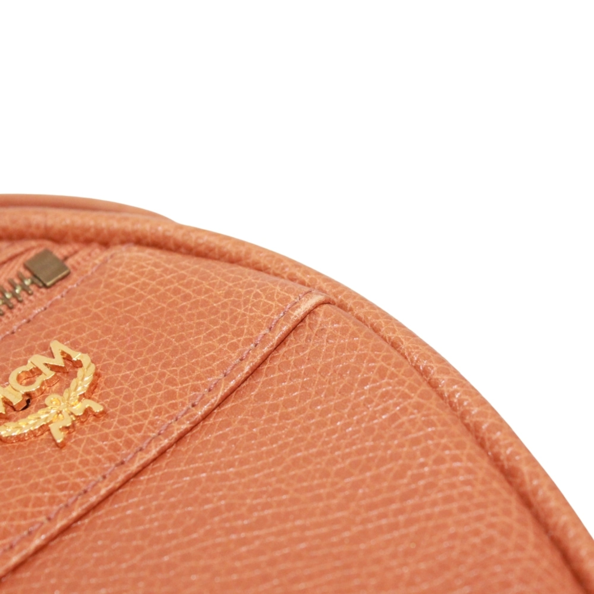 Mcm Brown Leather Shoulder Bag (Pre-Owned)