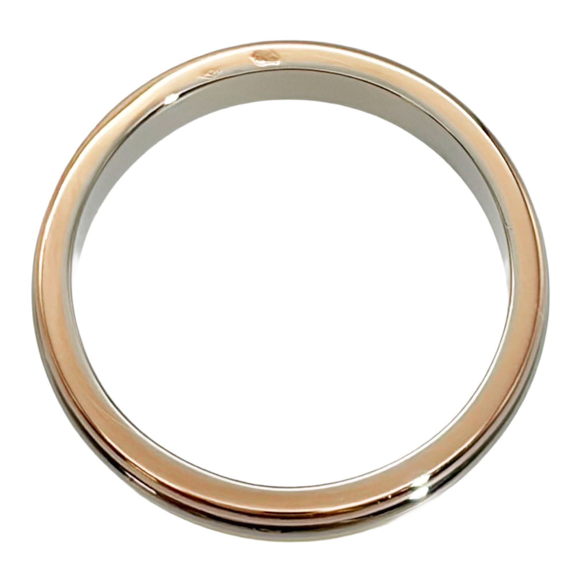 Cartier Louis Cartier Yellow Gold (18K) Pink Gold (18K) White Gold (18K) Band Ring (Pre-Owned)